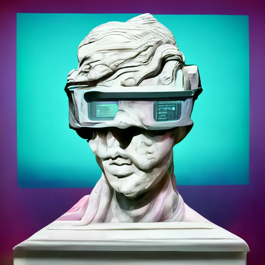 A RANGE OF ABSTRACT PRODUCTS BROUGHT TO YOU FROM THE DREAMS OF SUPERINTELLIGENCE, 'DESKTOP STATUE SYSTEMS LIMITED' IS A BROAD RANGE OF SCULPTED STATUE TECHNOLOGIES THAT WERE METICULOUSLY CHOSEN BY CRYPTOARTIST ROBNESS FOR YOUR PERSONAL ENJOYMENT.  IN COLLABORATION WITH MIDJOURNEY A.I., ROBNESS HAS GONE THROUGH 40,000 GENERATED SYSTEMS AND CHOSE 11,111 BY HAND, STRAIGHT TO YOUR CRYPTOART COLLECTION.  WE HOPE YOU ENJOY YOUR NEW ADDITION TO YOUR CRYPTOART COLLECTION AND WE AT DESKTOP STATUE SYSTEMS LIMITED WISH YOU A GOOD JOURNEY THROUGH THIS NEW ARTISTIC RENAISSANCE.