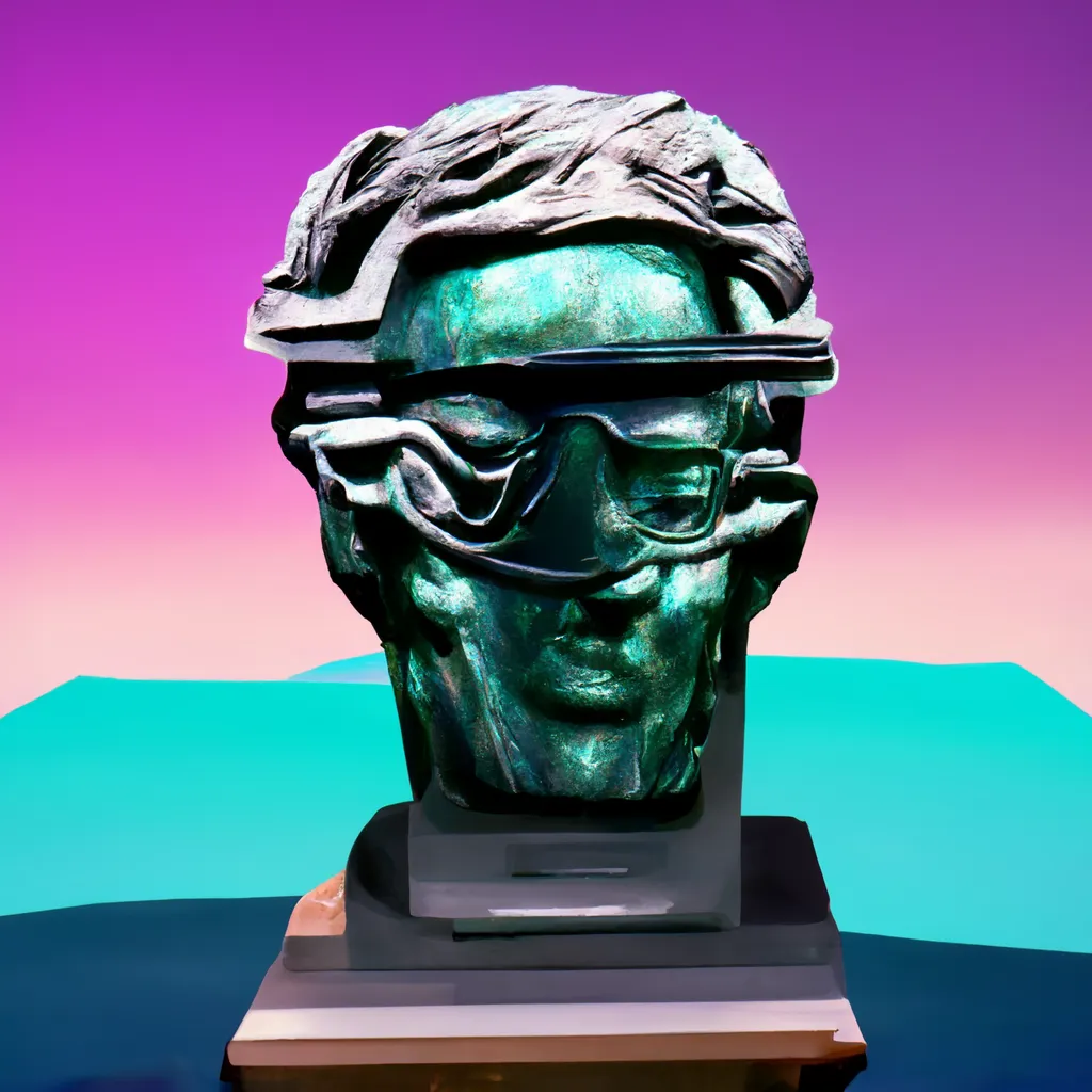 A RANGE OF ABSTRACT PRODUCTS BROUGHT TO YOU FROM THE DREAMS OF SUPERINTELLIGENCE, 'DESKTOP STATUE SYSTEMS LIMITED' IS A BROAD RANGE OF SCULPTED STATUE TECHNOLOGIES THAT WERE METICULOUSLY CHOSEN BY CRYPTOARTIST ROBNESS FOR YOUR PERSONAL ENJOYMENT.  IN COLLABORATION WITH MIDJOURNEY A.I., ROBNESS HAS GONE THROUGH 40,000 GENERATED SYSTEMS AND CHOSE 11,111 BY HAND, STRAIGHT TO YOUR CRYPTOART COLLECTION.  WE HOPE YOU ENJOY YOUR NEW ADDITION TO YOUR CRYPTOART COLLECTION AND WE AT DESKTOP STATUE SYSTEMS LIMITED WISH YOU A GOOD JOURNEY THROUGH THIS NEW ARTISTIC RENAISSANCE.