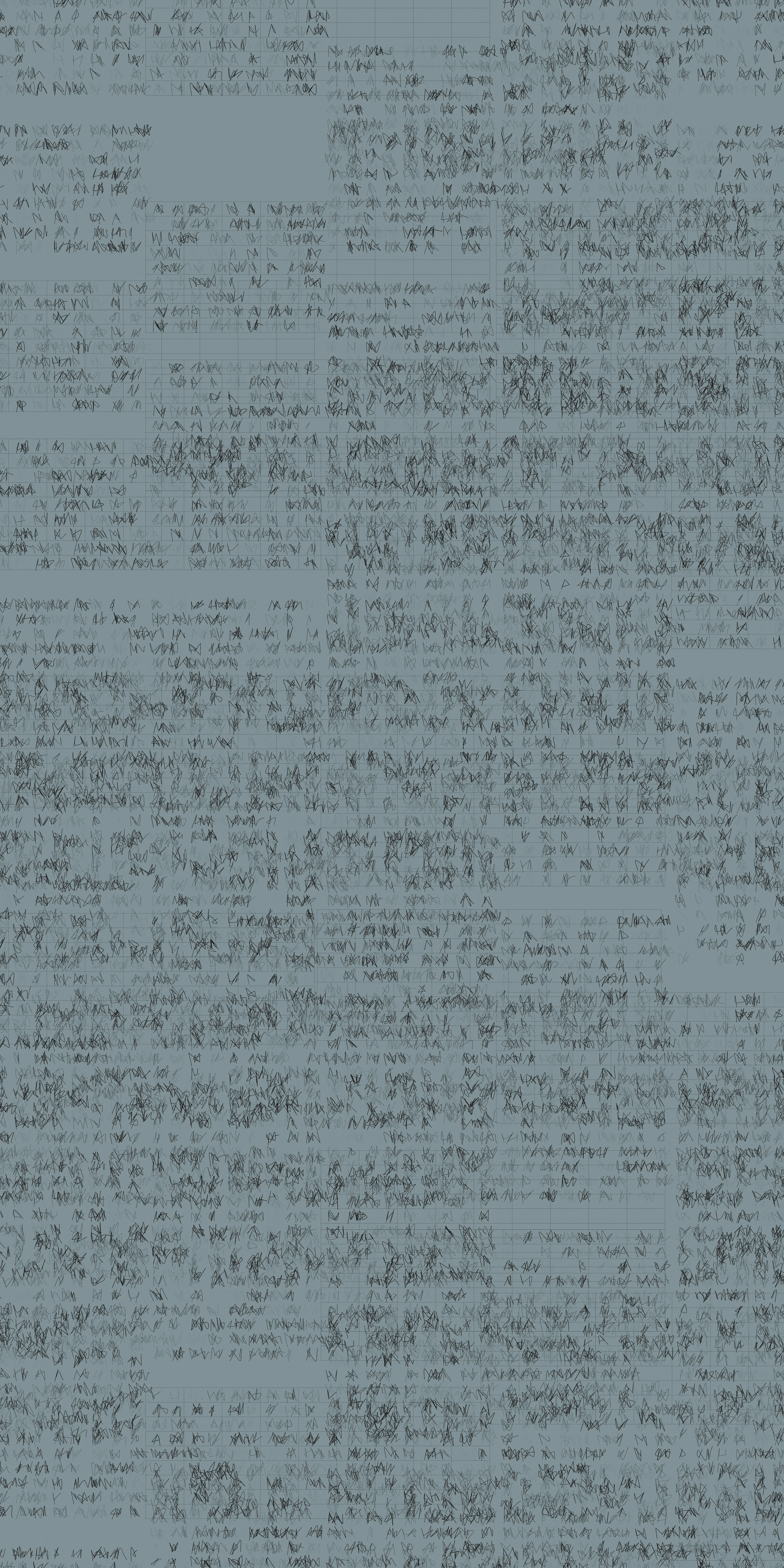 scrawl
verb [ T ]
to write something quickly, without trying to make your writing tidy or easy to read
