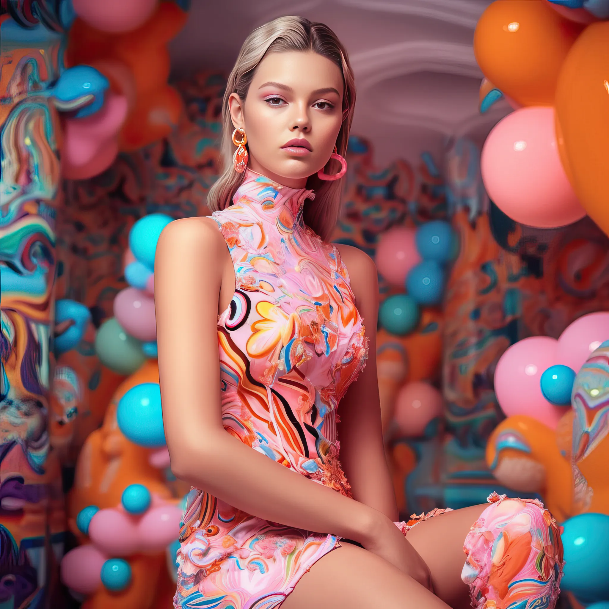 "Euphoria is a state of mind where fashion and beauty become a dance, and every step is filled with joy and wonder.”