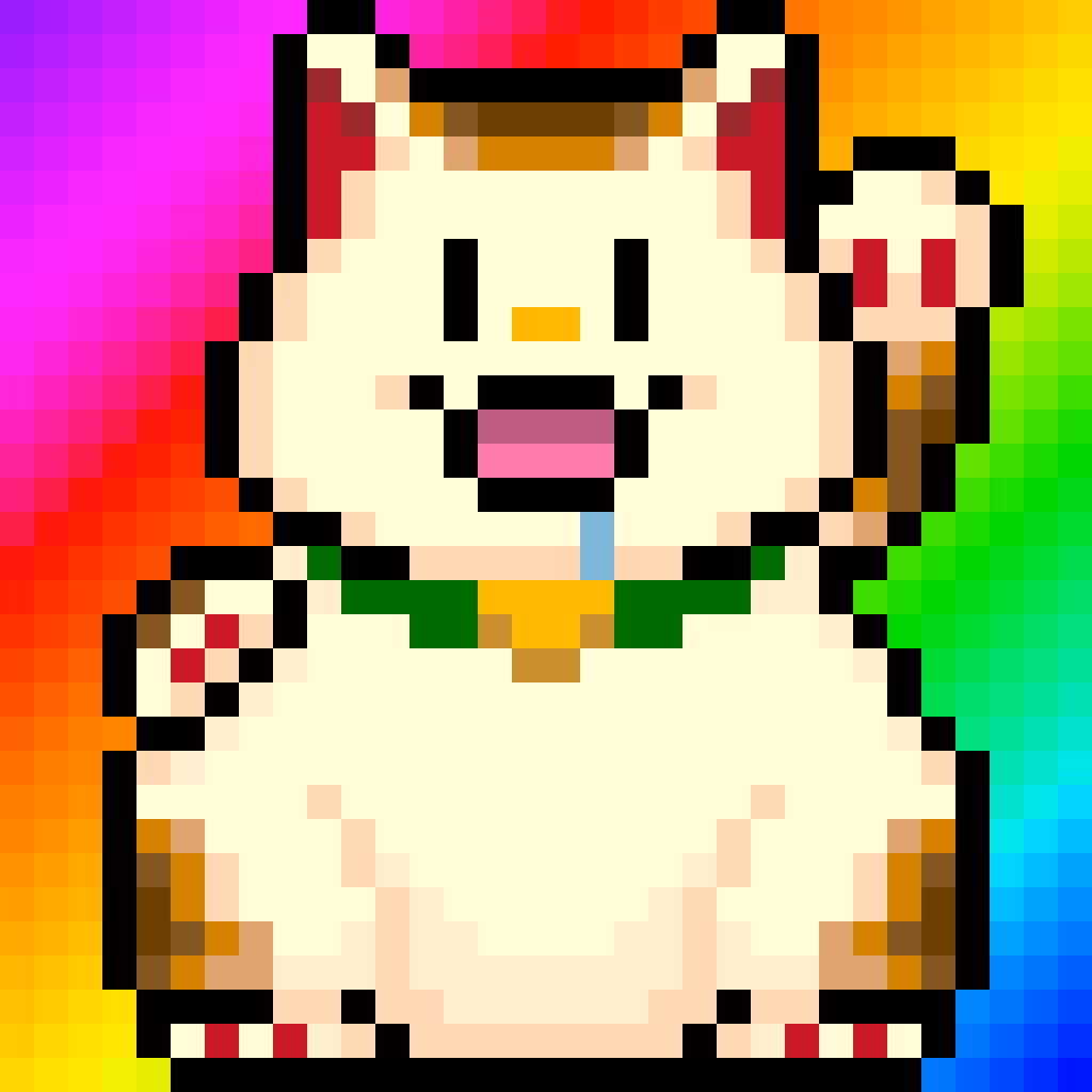 Murakami Lucky Cat Coin Bank Feeding Game is a game that utilizes the NFTs that can be obtained by smashing Murakami Lucky Cat Coin Banks open.

When you feed your Murakami. Flower Coins into the Fat Cat Coin Bank, the appearance of the cat evolves into a variety of versions in progression.

Could it be that for those who manage to evolve their Cat Coin Banks to the top level, the beckoning cat will bring in some kind of good luck…?

Murakami.Flowers NFTs (including any NFTs airdropped to Murakami.Flowers owners) are subject to the Collector Terms available here: https://murakamiflowers.kaikaikiki.com/collector.html.

If you buy a Murakami.Flowers NFT, you do not receive commercial rights in the corresponding artwork.

©Takashi Murakami/Kaikai Kiki Co., Ltd. All Rights Reserved.