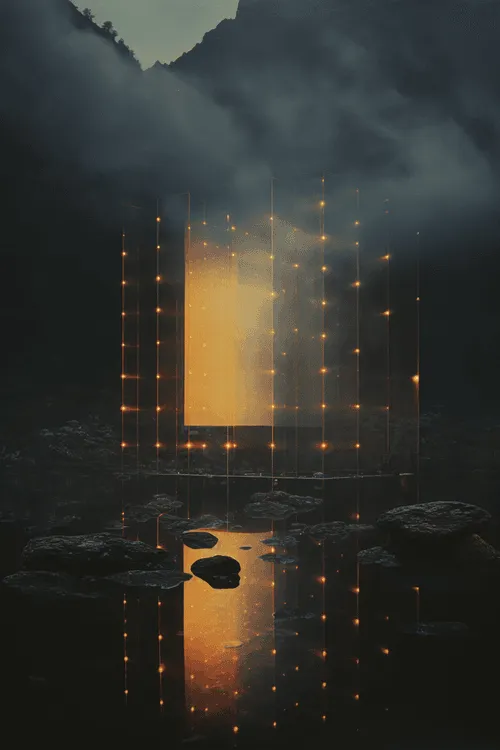 The Horizon Collection features 200 artworks, meticulously curated by HODLERS. It includes 20 unique 1/1 pieces by Katie Morris, Olga Fradina, Stephan Vasement, Javier Tomeo, Ganchitecture, Ira Greenberg, and Tristan Rettich. Additionally, limited 1/20 editions by qubibi and agoria.