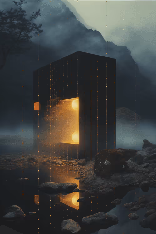 The Horizon Collection features 200 artworks, meticulously curated by HODLERS. It includes 20 unique 1/1 pieces by Katie Morris, Olga Fradina, Stephan Vasement, Javier Tomeo, Ganchitecture, Ira Greenberg, and Tristan Rettich. Additionally, limited 1/20 editions by qubibi and agoria.