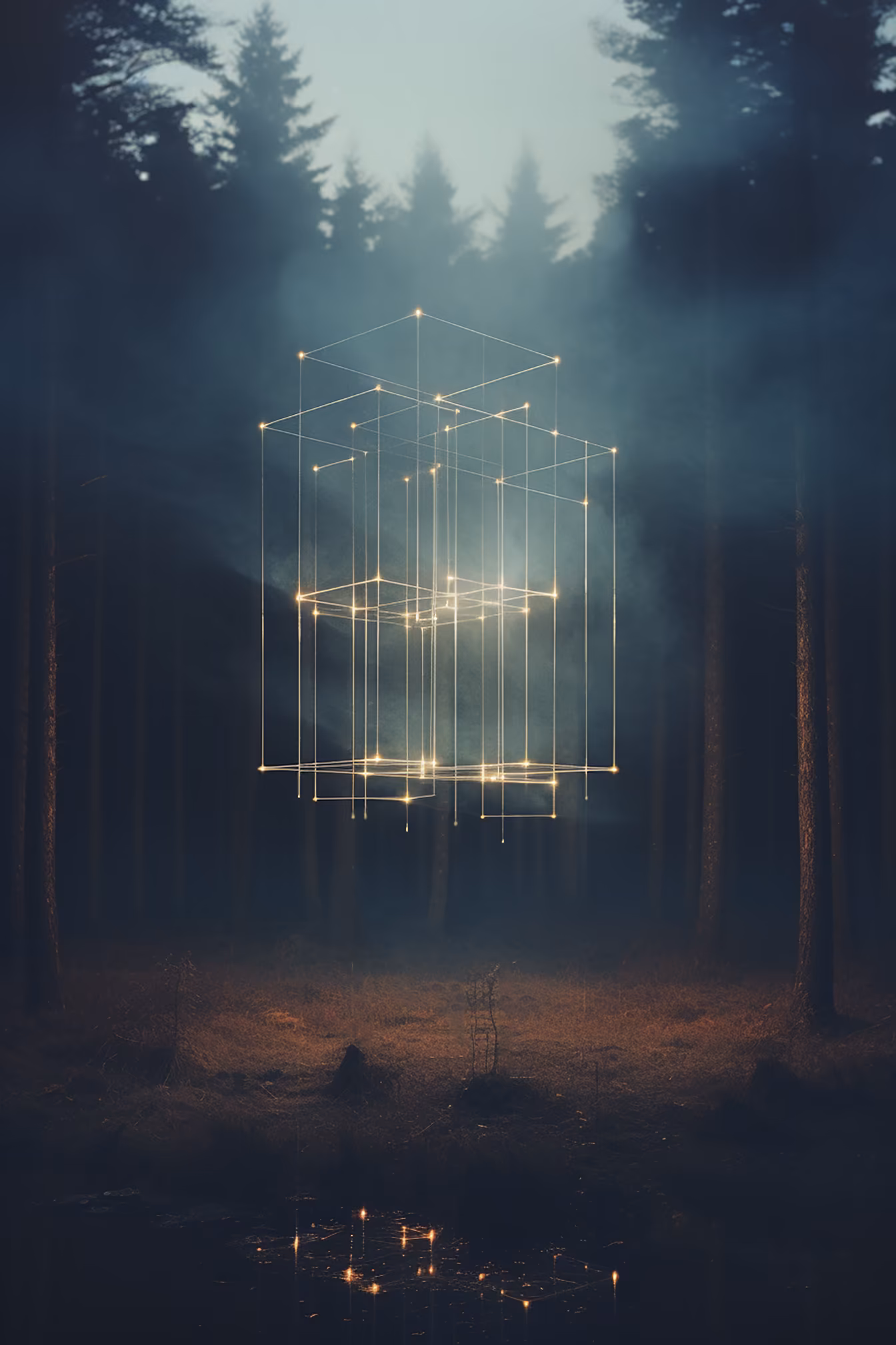 The Horizon Collection features 200 artworks, meticulously curated by HODLERS. It includes 20 unique 1/1 pieces by Katie Morris, Olga Fradina, Stephan Vasement, Javier Tomeo, Ganchitecture, Ira Greenberg, and Tristan Rettich. Additionally, limited 1/20 editions by qubibi and agoria.