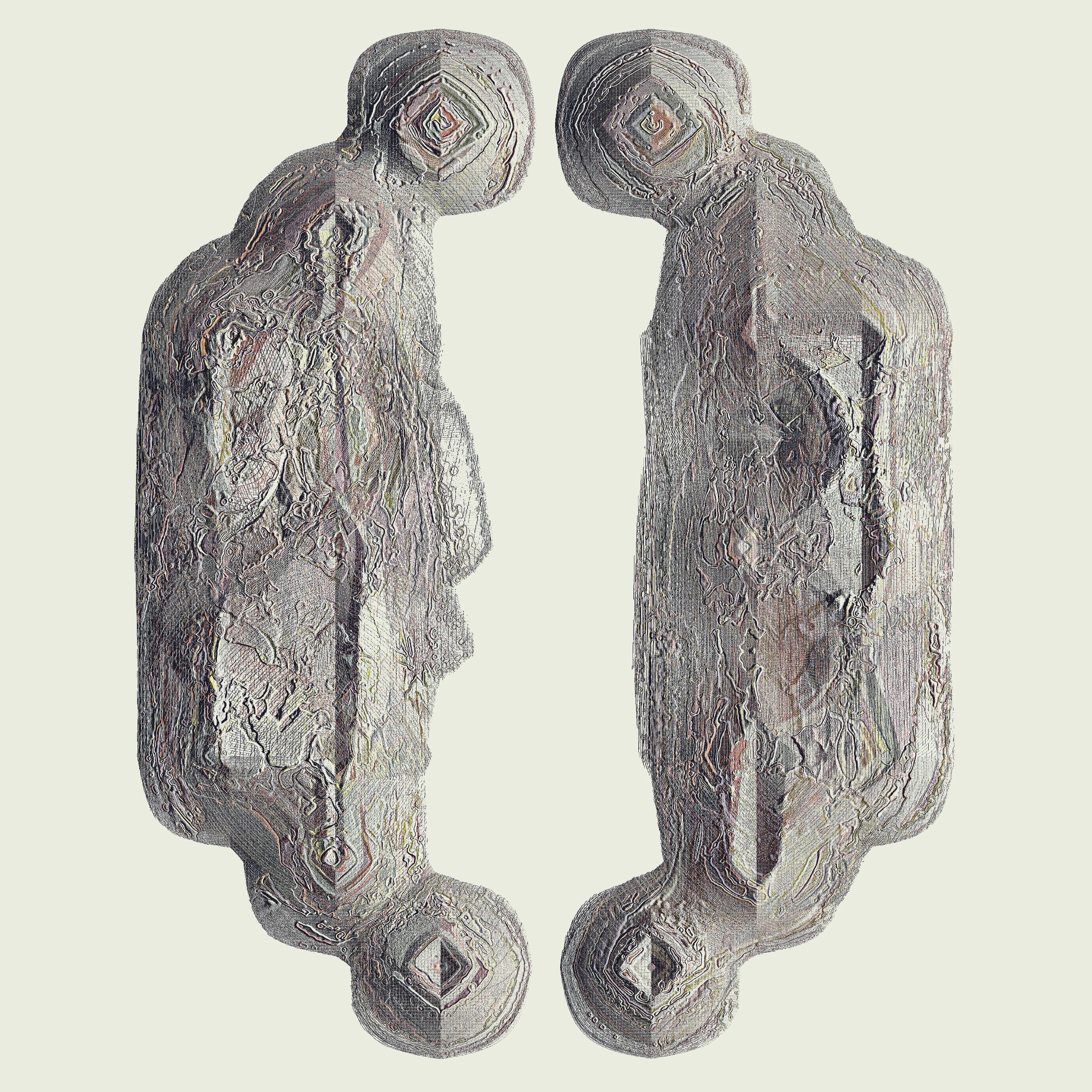 The Horizon Collection features 200 artworks, meticulously curated by HODLERS. It includes 20 unique 1/1 pieces by Katie Morris, Olga Fradina, Stephan Vasement, Javier Tomeo, Ganchitecture, Ira Greenberg, and Tristan Rettich. Additionally, limited 1/20 editions by qubibi and agoria.