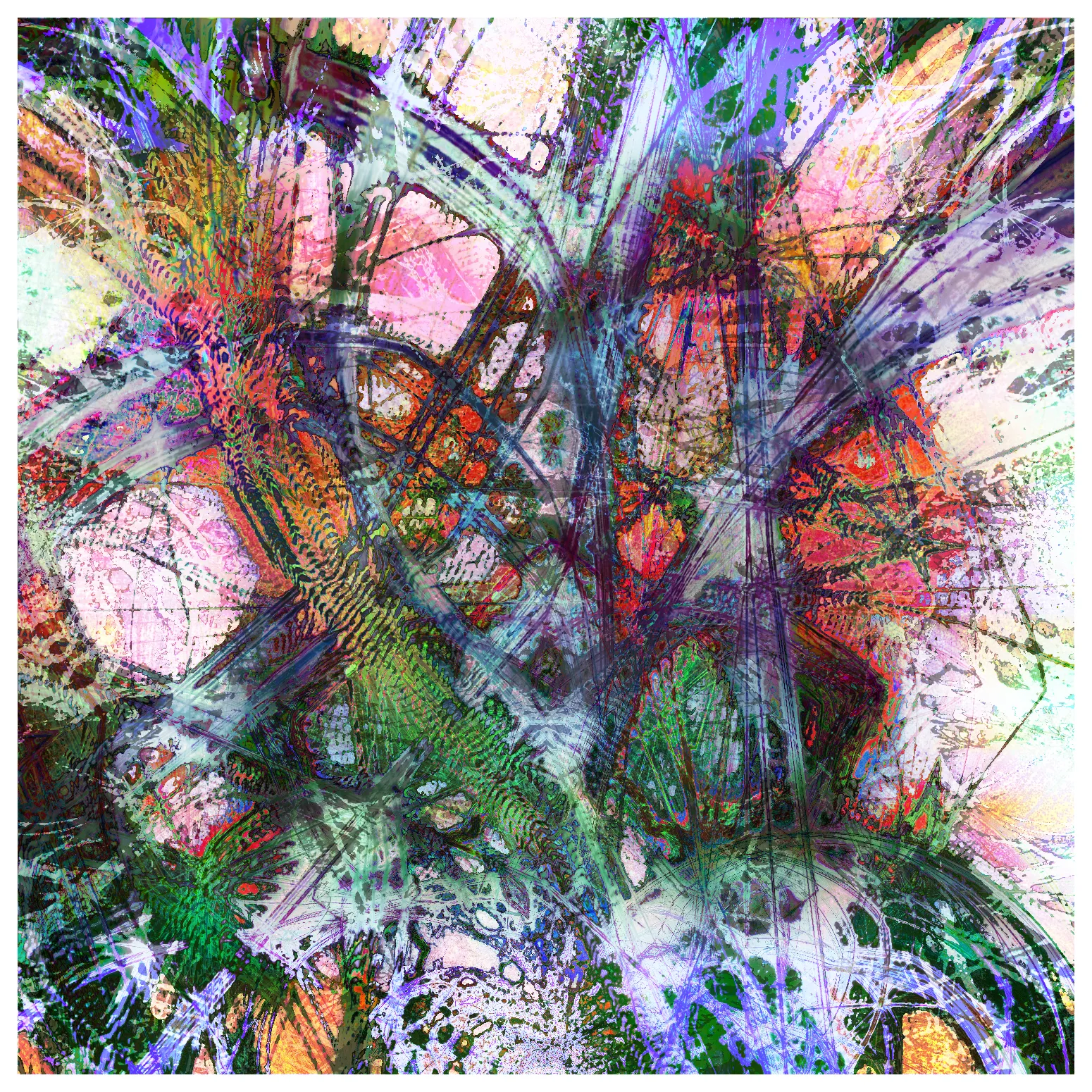 MIMINARI_ 2006 is a collection of 4 archival artworks created around 2006. Approach these pieces as a true genesis as they mark Bay Fragile's shift from digital toolset exploration to digital art creation.