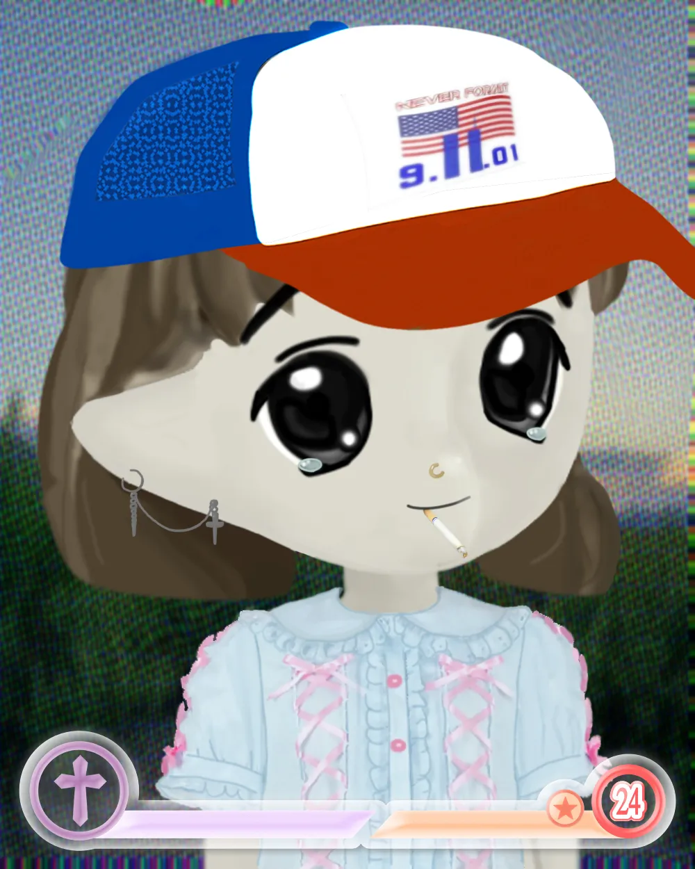 Milady Maker is a collection of 10,000 generative pfpNFT's in a neochibi aesthetic inspired by street style tribes.