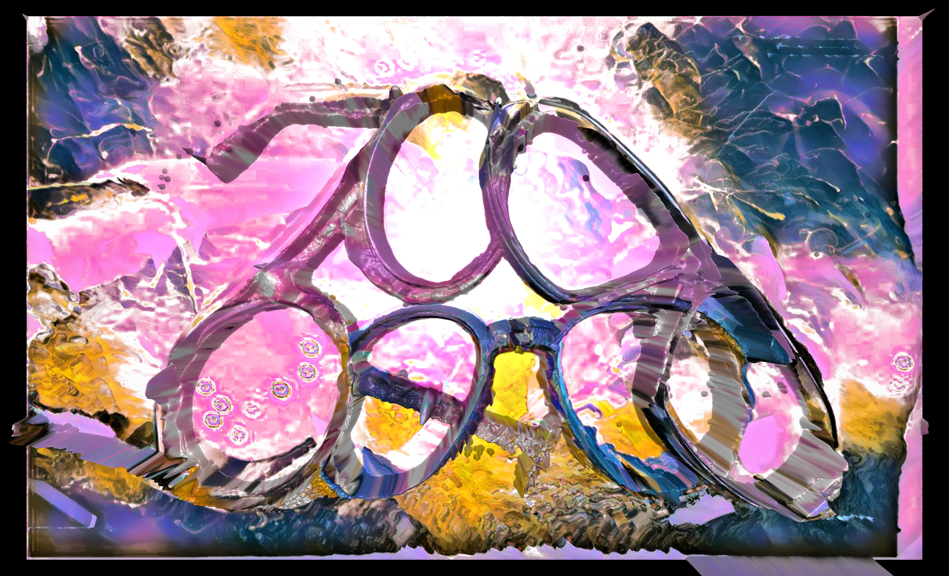 Visions of a crystal clear future.  4447 × 2698px Collaboration of GiselXFlorez & Prokopevone 