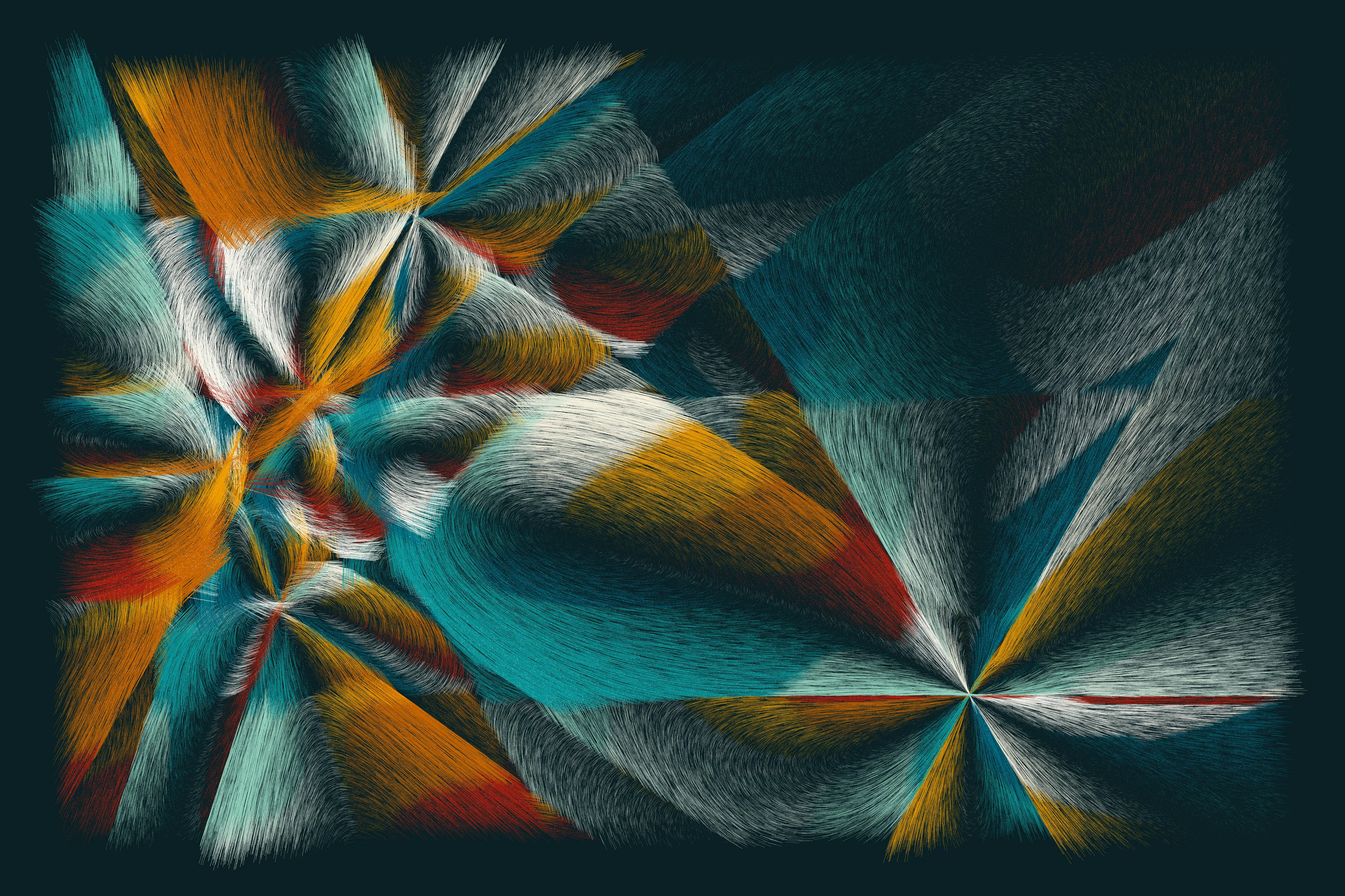 Folradura means fur in Old Occitan, a Romance language spoken in the south of France. This generative series explores producing organic patterns using a cocktail of maths, physics, noise, randomness... 

High res image: https://256art.s3.eu-central-1.amazonaws.com/mainnet/0x5bbc99490709e651cdedbe52697379f61ec9832e/max/8.png
Live view: https://256art.s3.eu-central-1.amazonaws.com/mainnet/0x5bbc99490709e651cdedbe52697379f61ec9832e/html_files/8.html