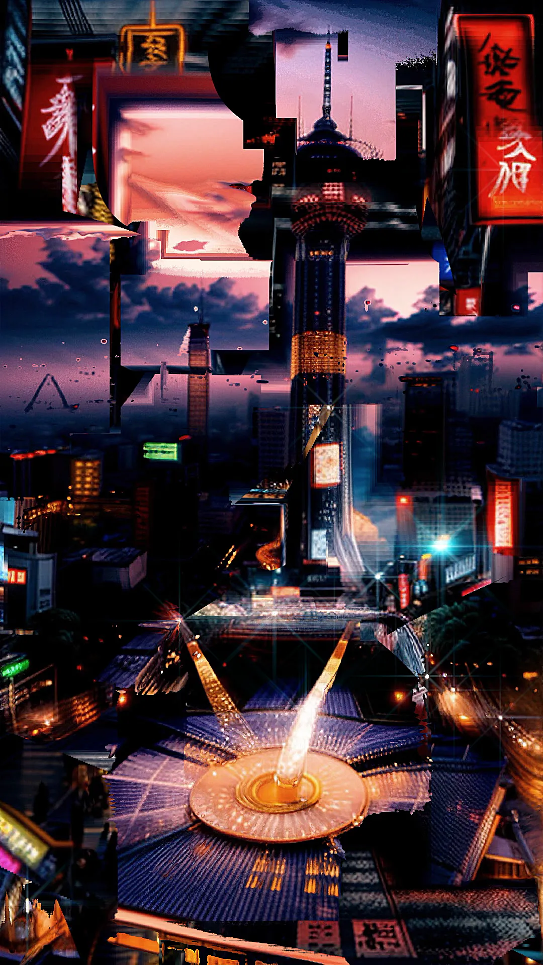 Saeko Ehara’s _Synergistic Metropolis_ is the product of an algorithm powered by Stable Diffusion (AI) and TouchDesigner, a node-based visual coding software. From image generation to animation calculations, every aspect of the process is fully automated by the computer. In this way, the project builds on Hiroshi Kawano’s explorations of computational simulation by emphasizing an AI-centered workflow. Just as Kawano’s _Artificial Mondrian_ (1967) revealed the influence of Piet Mondrian, so this work also channels the latter’s _Broadway Boogie Woogie_ (1942-43), which captures the vibrancy of New York City. However, in contrast, Ehara has fed images of Japanese nocturnal landscapes into the machine, adding generative animations to produce a unique rhythm through the fusion of inorganic AI generation and human creative intervention, blending stillness with motion.<br><br>While much of the simulation in this work is delegated to the computer, the process of building the system and selecting the final outputs still depends on human judgment. The work therefore reflects the paradox of digital art as both heavily reliant on mechanical procedure and human intention and choice. Even creations born of machines carry within them the semblance of life.<br><br>「Synergistic Metropolis」は、Stable Diffusion（AI）とノードベースのビジュアルコーディングソフトウェアであるTouchDesignerによって駆動されるアルゴリズムから生まれました。画像生成からアニメーションの計算に至るまで、プロセスのすべてがコンピュータによって完全に自動化されています。このように、このプロジェクトではAIを中心としたワークフローを強調することで、川野洋が探求した計算シミュレーションの成果を発展させることを試みました。ピート・モンドリアンの影響が色濃くみられる川野の「Artificial Mondrian」（1967）のように、この作品もまたニューヨークの活気を捉えたモンドリアンの「Broadway Boogie Woogie」（1942-43）に触発されています。対照的に、江原は日本の夜景を機械に入力し、ジェネラティブアニメーションを加えることで、無機的なAI生成と人間の創造的介入を融合させ、静と動を組み合わせた独自のリズムを生み出しています。<br><br>この作品では、シミュレーションの多くがコンピュータに委ねられていますが、システムの構築や最終出力の選択プロセスは依然として人間の判断に依存しています。したがって、この作品は、デジタルアートが機械的な手続きに大きく依存しながらも、人間の意図と選択によって形作られるというパラドックスを反映しています。機械から生まれた創造物であっても、そこには生命の気配が宿っているのです。