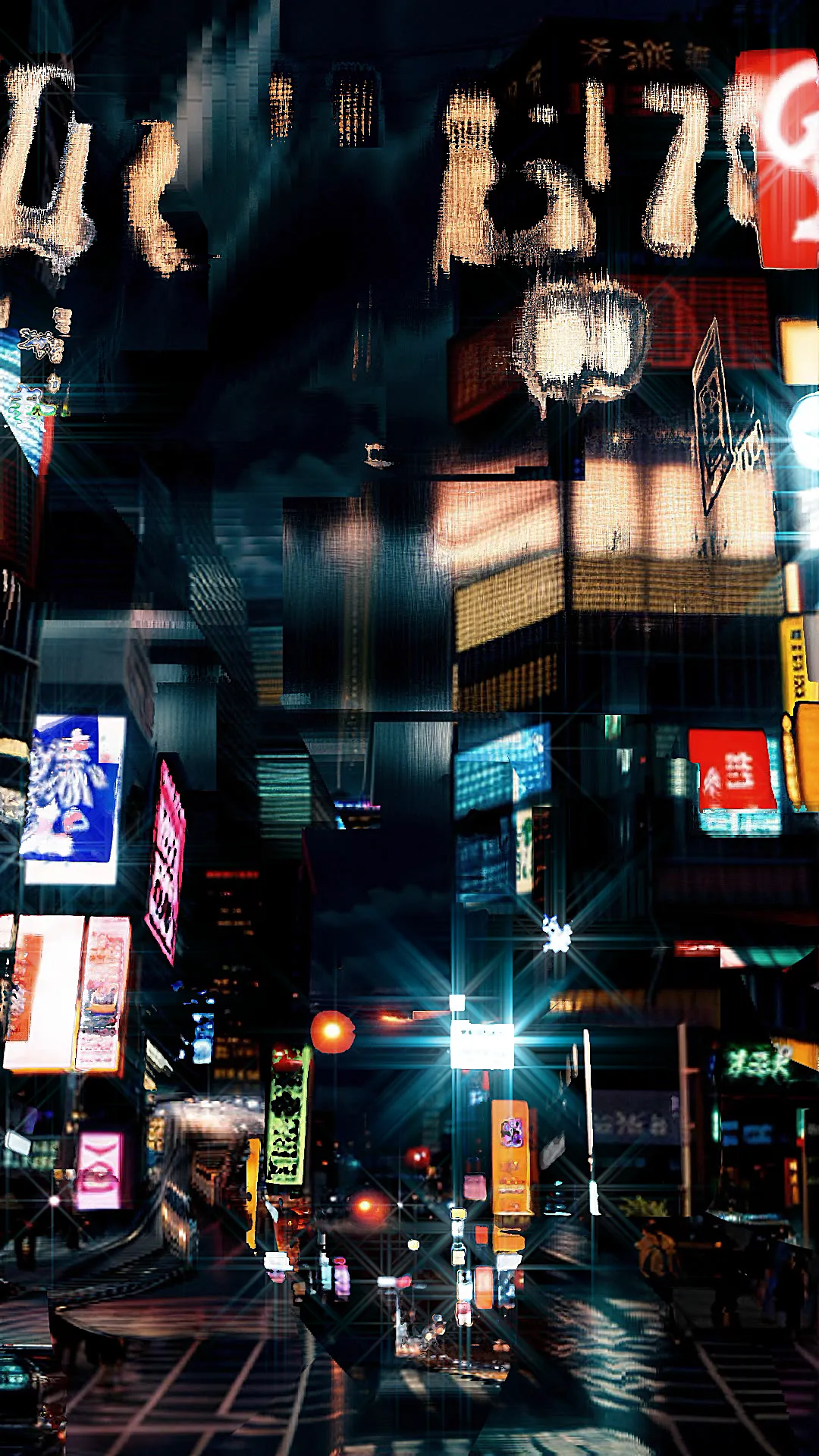 Saeko Ehara’s _Synergistic Metropolis_ is the product of an algorithm powered by Stable Diffusion (AI) and TouchDesigner, a node-based visual coding software. From image generation to animation calculations, every aspect of the process is fully automated by the computer. In this way, the project builds on Hiroshi Kawano’s explorations of computational simulation by emphasizing an AI-centered workflow. Just as Kawano’s _Artificial Mondrian_ (1967) revealed the influence of Piet Mondrian, so this work also channels the latter’s _Broadway Boogie Woogie_ (1942-43), which captures the vibrancy of New York City. However, in contrast, Ehara has fed images of Japanese nocturnal landscapes into the machine, adding generative animations to produce a unique rhythm through the fusion of inorganic AI generation and human creative intervention, blending stillness with motion.<br><br>While much of the simulation in this work is delegated to the computer, the process of building the system and selecting the final outputs still depends on human judgment. The work therefore reflects the paradox of digital art as both heavily reliant on mechanical procedure and human intention and choice. Even creations born of machines carry within them the semblance of life.<br><br>「Synergistic Metropolis」は、Stable Diffusion（AI）とノードベースのビジュアルコーディングソフトウェアであるTouchDesignerによって駆動されるアルゴリズムから生まれました。画像生成からアニメーションの計算に至るまで、プロセスのすべてがコンピュータによって完全に自動化されています。このように、このプロジェクトではAIを中心としたワークフローを強調することで、川野洋が探求した計算シミュレーションの成果を発展させることを試みました。ピート・モンドリアンの影響が色濃くみられる川野の「Artificial Mondrian」（1967）のように、この作品もまたニューヨークの活気を捉えたモンドリアンの「Broadway Boogie Woogie」（1942-43）に触発されています。対照的に、江原は日本の夜景を機械に入力し、ジェネラティブアニメーションを加えることで、無機的なAI生成と人間の創造的介入を融合させ、静と動を組み合わせた独自のリズムを生み出しています。<br><br>この作品では、シミュレーションの多くがコンピュータに委ねられていますが、システムの構築や最終出力の選択プロセスは依然として人間の判断に依存しています。したがって、この作品は、デジタルアートが機械的な手続きに大きく依存しながらも、人間の意図と選択によって形作られるというパラドックスを反映しています。機械から生まれた創造物であっても、そこには生命の気配が宿っているのです。