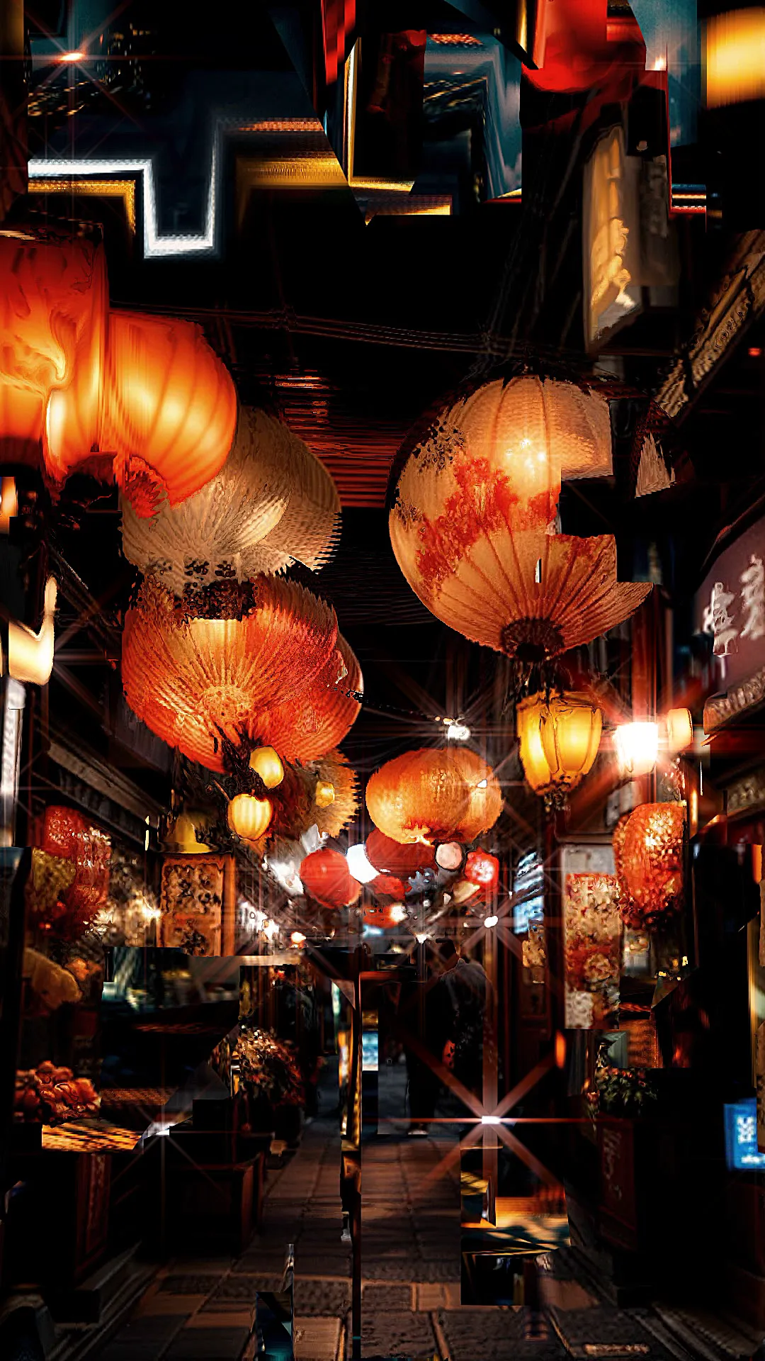 Saeko Ehara’s _Synergistic Metropolis_ is the product of an algorithm powered by Stable Diffusion (AI) and TouchDesigner, a node-based visual coding software. From image generation to animation calculations, every aspect of the process is fully automated by the computer. In this way, the project builds on Hiroshi Kawano’s explorations of computational simulation by emphasizing an AI-centered workflow. Just as Kawano’s _Artificial Mondrian_ (1967) revealed the influence of Piet Mondrian, so this work also channels the latter’s _Broadway Boogie Woogie_ (1942-43), which captures the vibrancy of New York City. However, in contrast, Ehara has fed images of Japanese nocturnal landscapes into the machine, adding generative animations to produce a unique rhythm through the fusion of inorganic AI generation and human creative intervention, blending stillness with motion.<br><br>While much of the simulation in this work is delegated to the computer, the process of building the system and selecting the final outputs still depends on human judgment. The work therefore reflects the paradox of digital art as both heavily reliant on mechanical procedure and human intention and choice. Even creations born of machines carry within them the semblance of life.<br><br>「Synergistic Metropolis」は、Stable Diffusion（AI）とノードベースのビジュアルコーディングソフトウェアであるTouchDesignerによって駆動されるアルゴリズムから生まれました。画像生成からアニメーションの計算に至るまで、プロセスのすべてがコンピュータによって完全に自動化されています。このように、このプロジェクトではAIを中心としたワークフローを強調することで、川野洋が探求した計算シミュレーションの成果を発展させることを試みました。ピート・モンドリアンの影響が色濃くみられる川野の「Artificial Mondrian」（1967）のように、この作品もまたニューヨークの活気を捉えたモンドリアンの「Broadway Boogie Woogie」（1942-43）に触発されています。対照的に、江原は日本の夜景を機械に入力し、ジェネラティブアニメーションを加えることで、無機的なAI生成と人間の創造的介入を融合させ、静と動を組み合わせた独自のリズムを生み出しています。<br><br>この作品では、シミュレーションの多くがコンピュータに委ねられていますが、システムの構築や最終出力の選択プロセスは依然として人間の判断に依存しています。したがって、この作品は、デジタルアートが機械的な手続きに大きく依存しながらも、人間の意図と選択によって形作られるというパラドックスを反映しています。機械から生まれた創造物であっても、そこには生命の気配が宿っているのです。