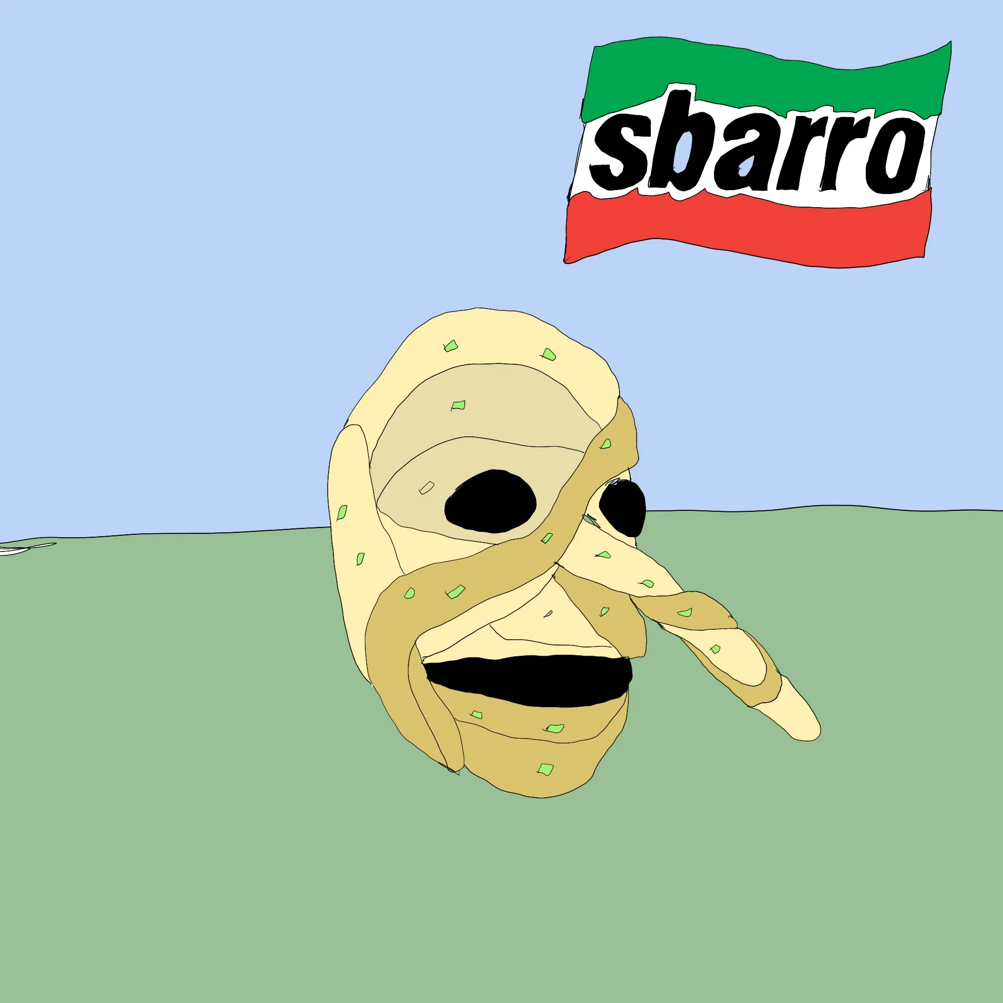 sbarros garlic slipknot by diewiththemostlikes