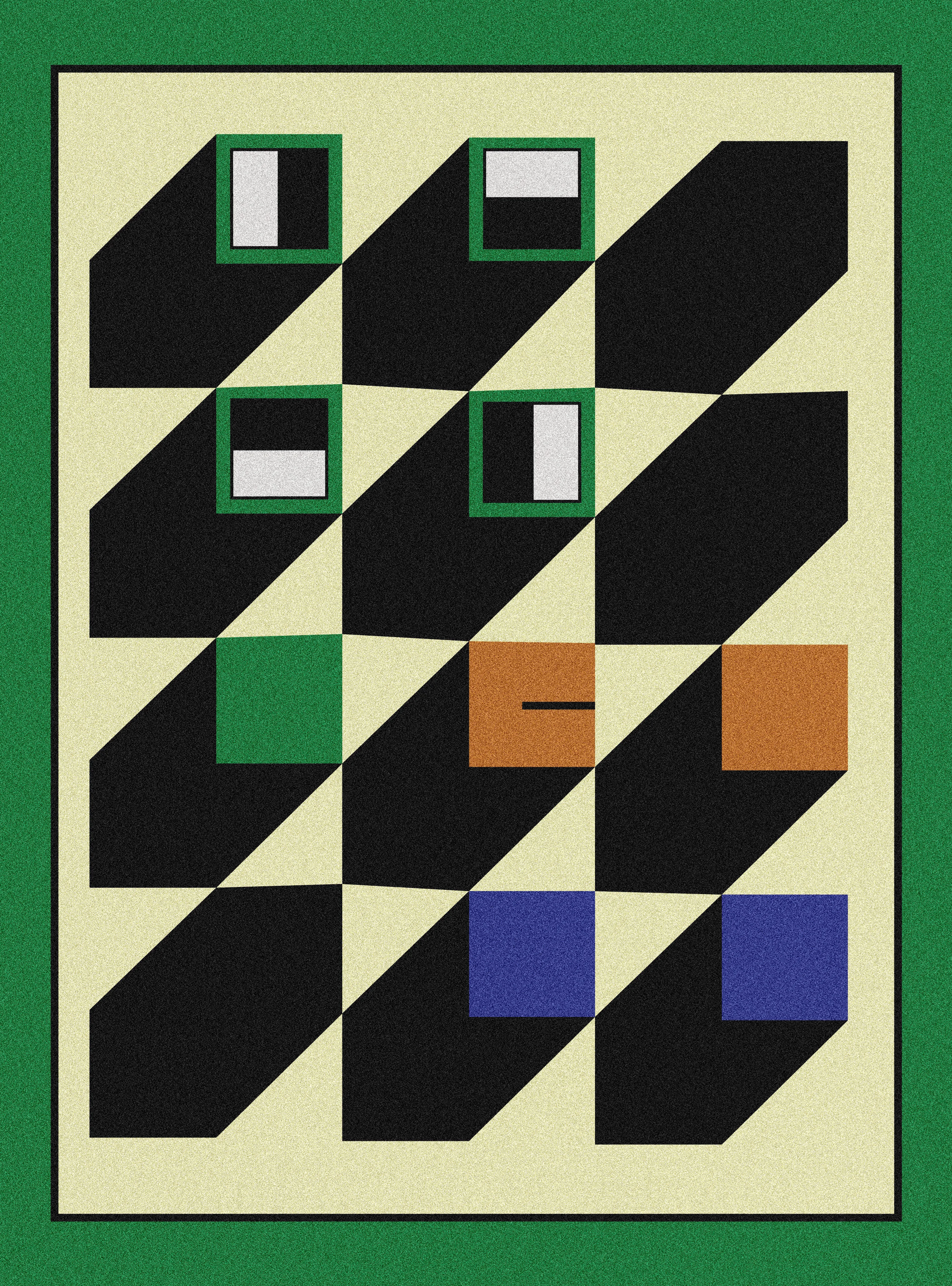 Explore Movsum's "Pepehaus" collection, a tribute to Bauhaus aesthetics and Pepe's cultural resonance in the digital realm. Each artwork embodies Movsum's meticulous blend of minimalist purity and geometric abstraction, celebrating Bauhaus's legacy and Pepe's influence on contemporary digital art and NFT culture.

Dedicated to the devoted collector 9272 🐸