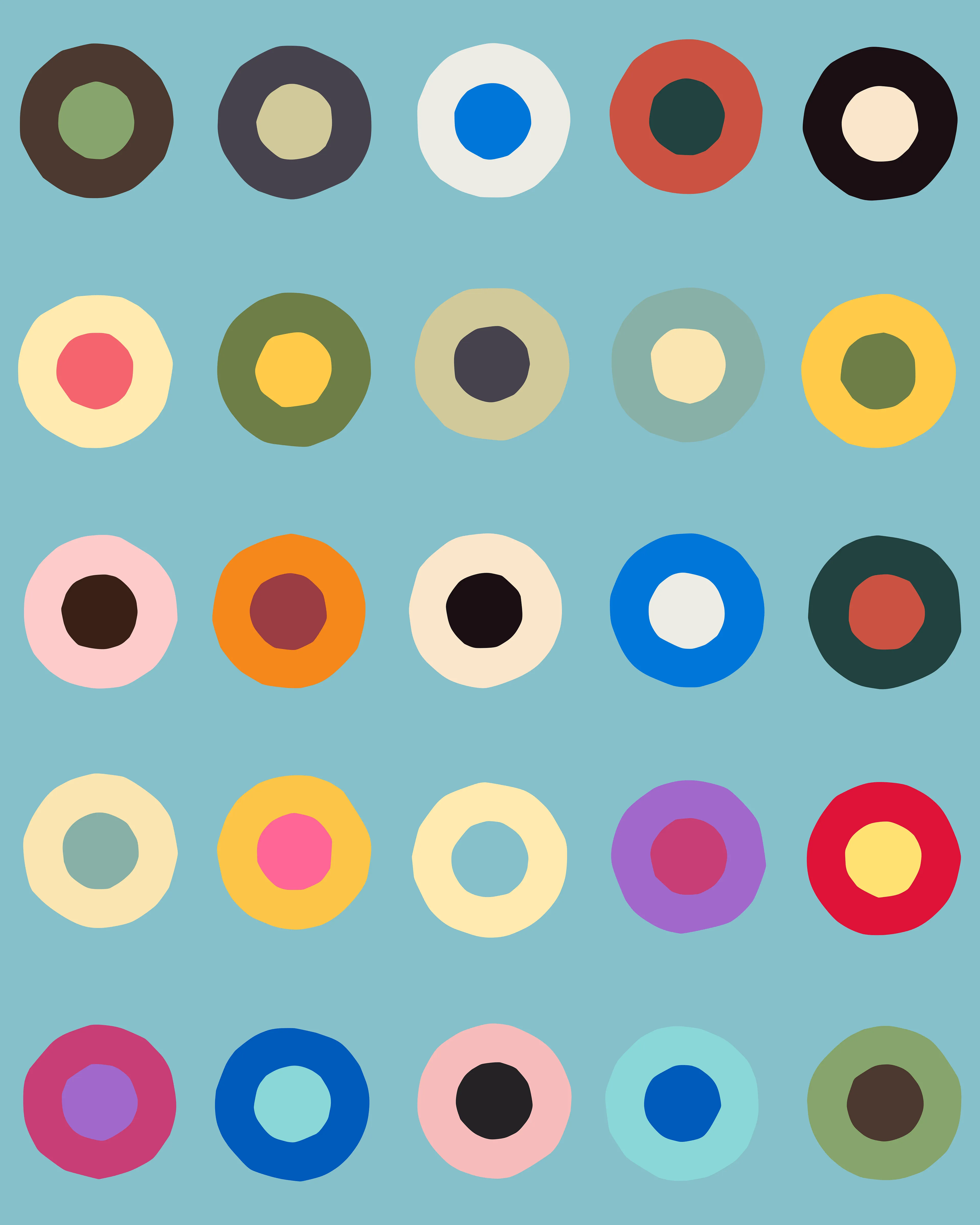 A generative color study of duotone palettes.