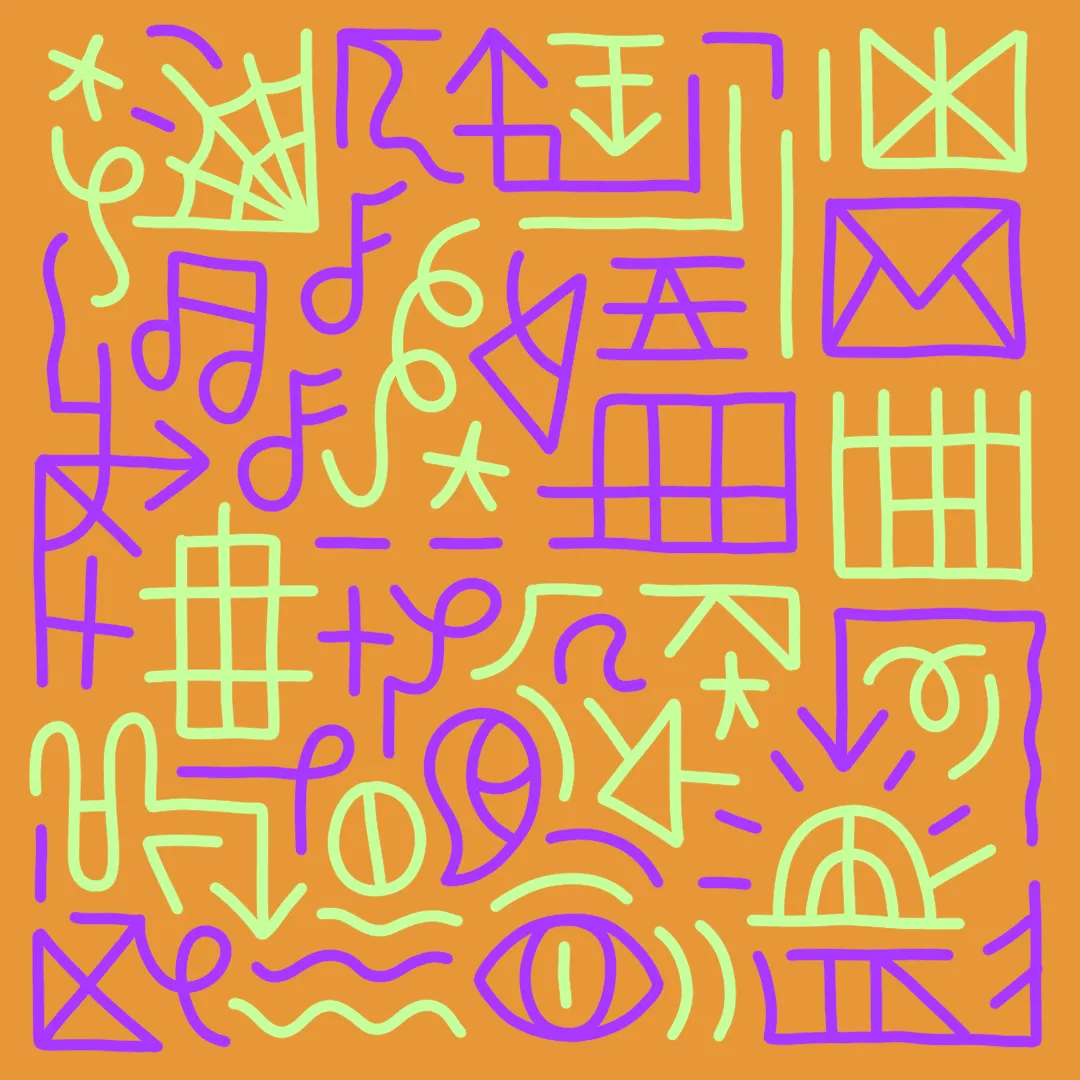 Letters are a collection of 1,000 hand-illustrated 1/1 pieces of artwork by artist Vinnie Hager.