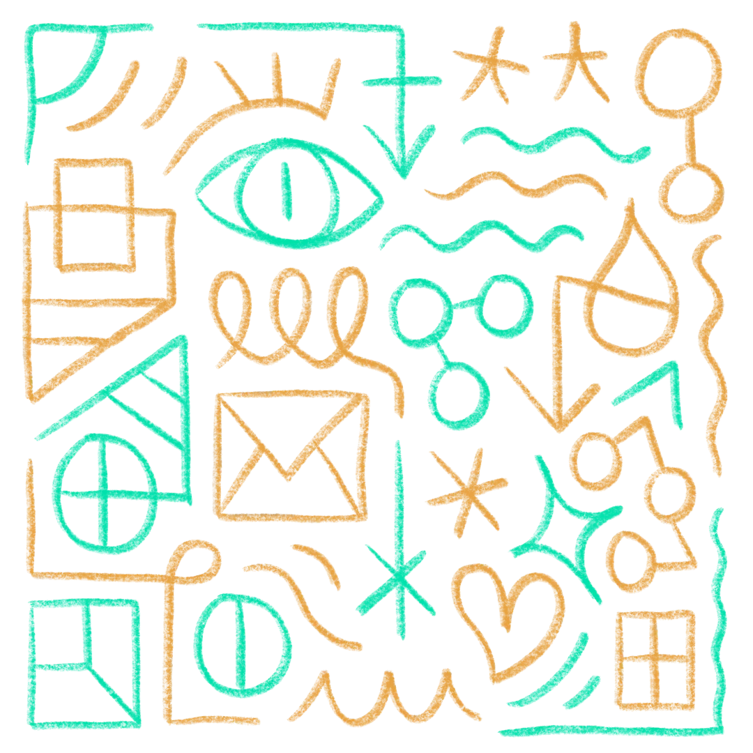 Letters are a collection of 1,000 hand-illustrated 1/1 pieces of artwork by artist Vinnie Hager.