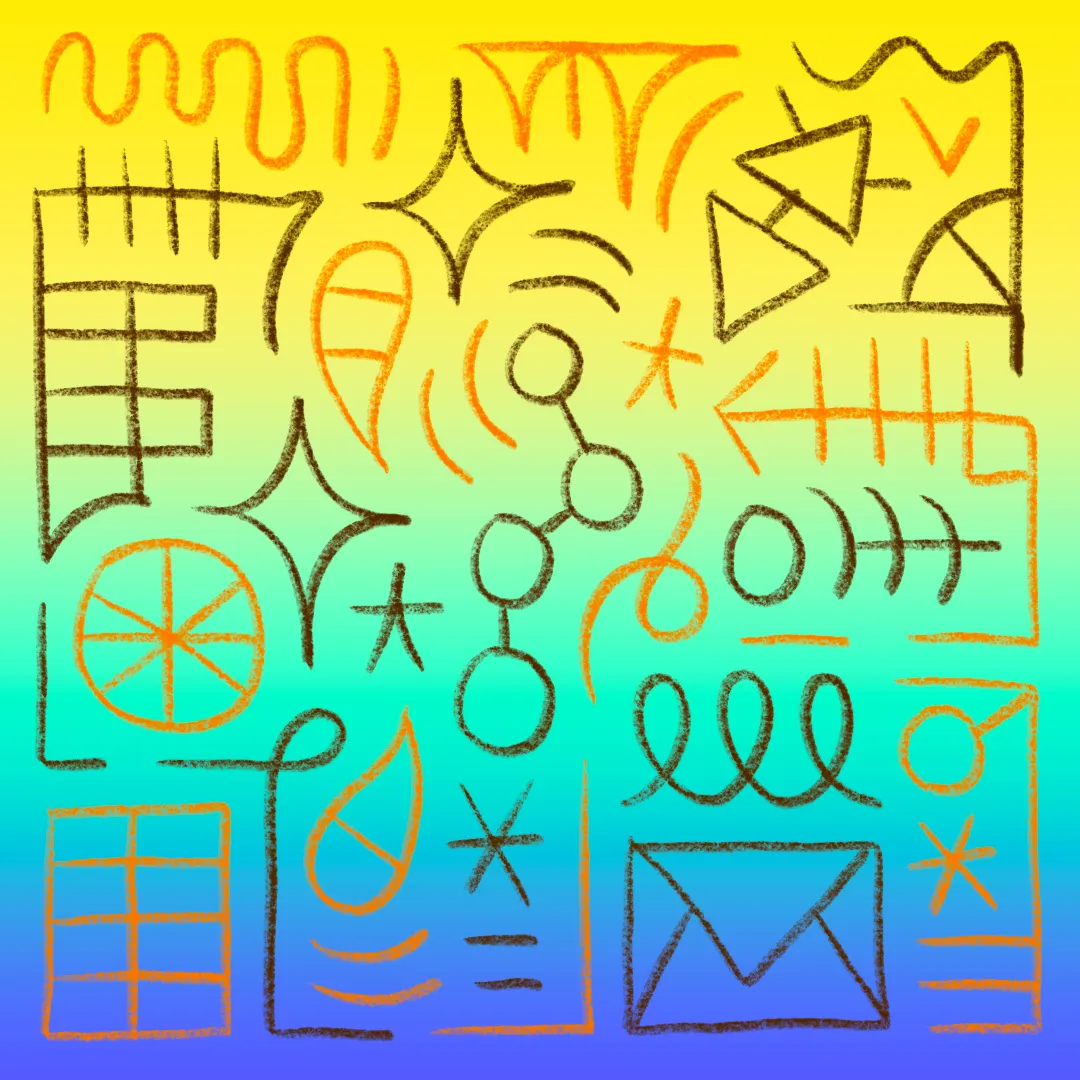 Letters are a collection of 1,000 hand-illustrated 1/1 pieces of artwork by artist Vinnie Hager.