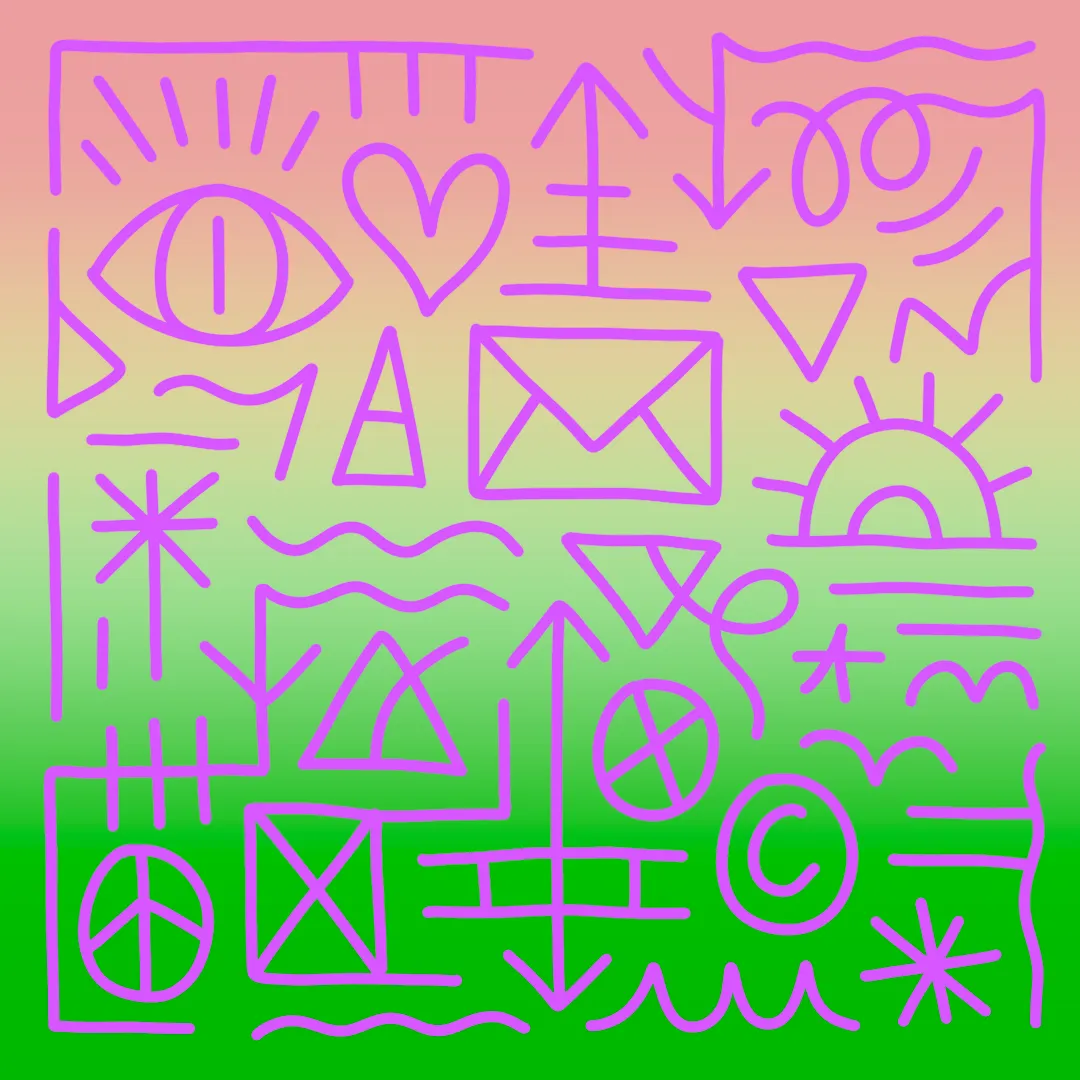 Letters are a collection of 1,000 hand-illustrated 1/1 pieces of artwork by artist Vinnie Hager.