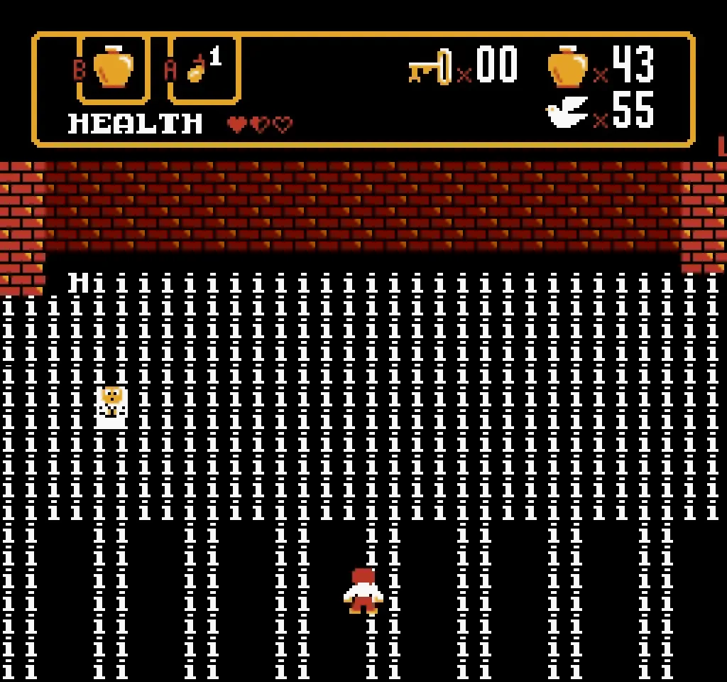 In _Angelcores & Heavenly Sprites_, Sabato Visconti uses glitch and ROM-corruption processes to reveal the angelic aspects of early console games, specifically third- and fourth-generation 8-bit and 16-bit consoles like the NES, Super Nintendo, and Sega Genesis.<br><br>While much of our visual understanding of angels derives from Medieval European Christianity and after, the history of the angelic has evolved in a constant renegotiation as cultures and power structures change. The contemporary meme of "Biblically-Accurate Angels" reflects this broader understanding of the angelic, although a theologian may quietly point out that the Ophanim described in the book of Ezekiel wasn't classified as an Angel until much later in history. In the same spirit, depictions of angels in 1980-1990s video games were diverse and ludopoetic—designed to fit the game type, whether it was an action platformer, a shoot 'em up, or an RPG. Games like _ActRaiser_, _ActRaiser II_, _Wings of Wor_, _Spiritual Warfare_, _Chubby Cherub_, and _Legendary Wings_ draw from a variety of historical influences and portray the angelic as powerful warriors, childlike cuties, winged creatures, or devotional objects. The glitch artefacts and looping GIF narratives serve to lift up these figures from the repetitive toil and routine mechanics of their medium.