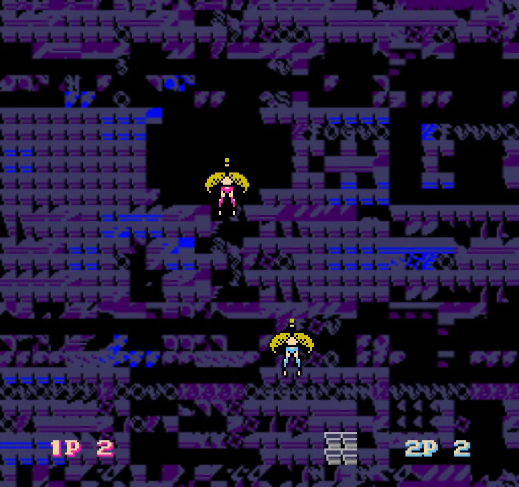 In _Angelcores & Heavenly Sprites_, Sabato Visconti uses glitch and ROM-corruption processes to reveal the angelic aspects of early console games, specifically third- and fourth-generation 8-bit and 16-bit consoles like the NES, Super Nintendo, and Sega Genesis.<br><br>While much of our visual understanding of angels derives from Medieval European Christianity and after, the history of the angelic has evolved in a constant renegotiation as cultures and power structures change. The contemporary meme of "Biblically-Accurate Angels" reflects this broader understanding of the angelic, although a theologian may quietly point out that the Ophanim described in the book of Ezekiel wasn't classified as an Angel until much later in history. In the same spirit, depictions of angels in 1980-1990s video games were diverse and ludopoetic—designed to fit the game type, whether it was an action platformer, a shoot 'em up, or an RPG. Games like _ActRaiser_, _ActRaiser II_, _Wings of Wor_, _Spiritual Warfare_, _Chubby Cherub_, and _Legendary Wings_ draw from a variety of historical influences and portray the angelic as powerful warriors, childlike cuties, winged creatures, or devotional objects. The glitch artefacts and looping GIF narratives serve to lift up these figures from the repetitive toil and routine mechanics of their medium.