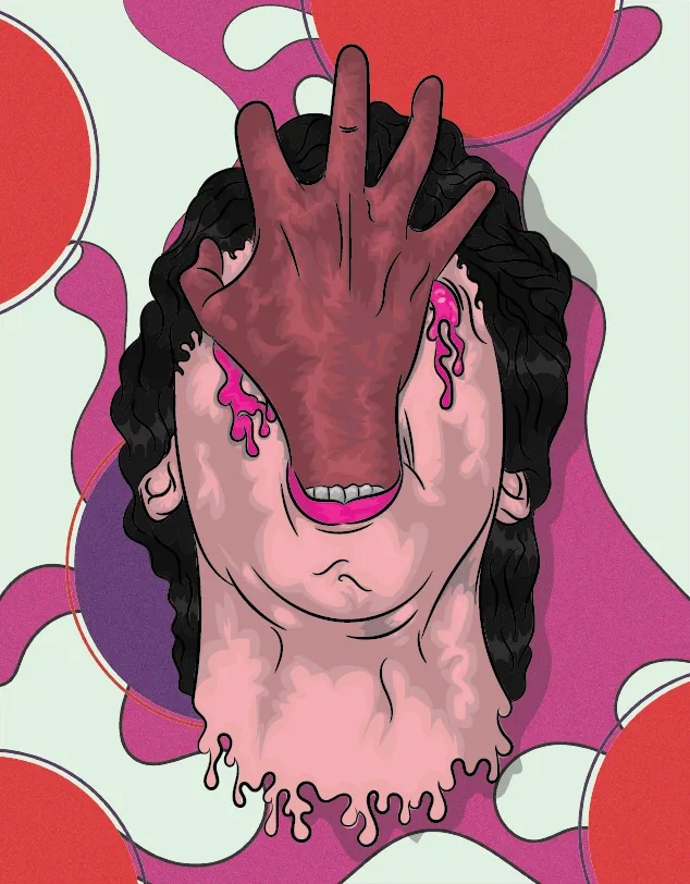 my eyes closed, i can sense it,
the awful feeling
like a skin shedding,
my ears shut, i can still hear it,
scratching and moving,
goosebumps all over my skin
or a needle piercing the skin,
a dark hole, no light at the end,
trying to find my way out,
all alone, i scream but 
sounds only echo
without return,
pushing through
trying to find a way out,
looking for the light
at the end of the darkness