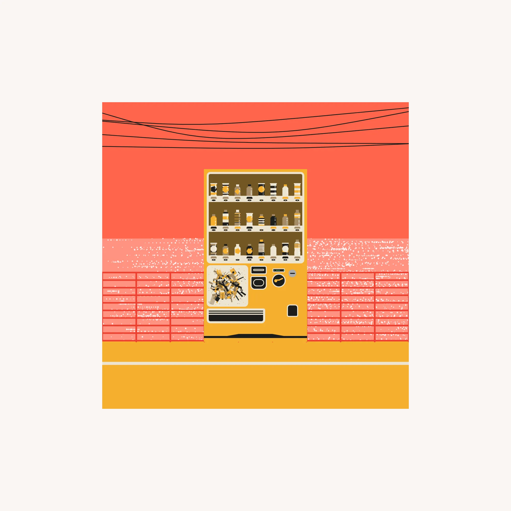 The Art On Ledger Stax is a generative NFT collection featuring algorithms designed by 5 notable digital artists for the Ledger Stax device. | The concept involves generative Japanese-style vending machines with their own range of fully generative products and branding, resembling mini vending machines. When viewed on the marketplace, the NFT showcases the vending machine within a generative urban context, creating a fun connection to the individual device and incentivizing users to explore the full version of the NFT.