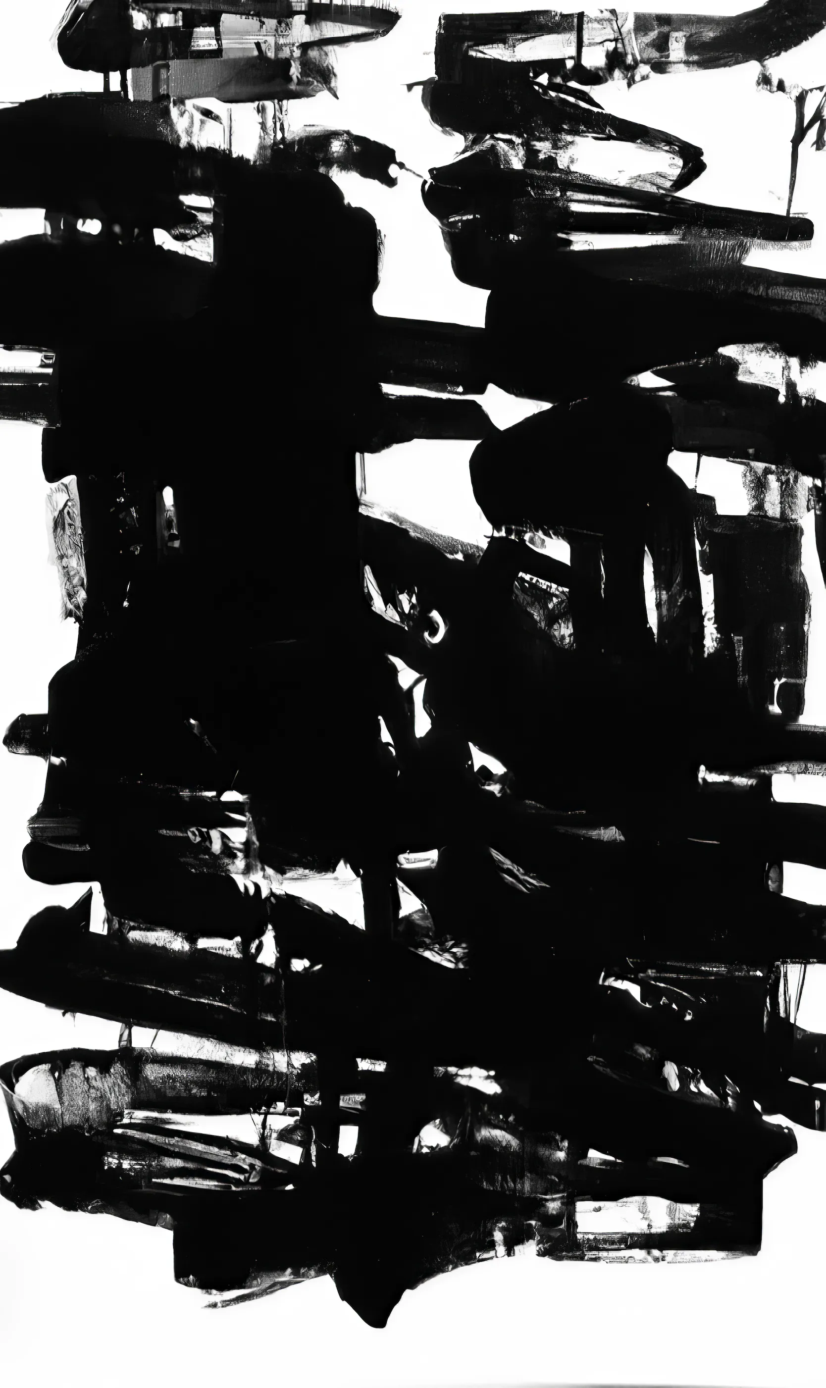 The Art On Ledger Stax is a generative NFT collection featuring algorithms designed by 5 notable digital artists for the Ledger Stax device. | Tongues is a generative AI project that explores asemic text, using symbols without meaning, resembling abstract art. The project trained a GAN on hand-drawn ink asemic calligraphy inspired by various writing systems, celebrating spontaneity and unconventional materials.