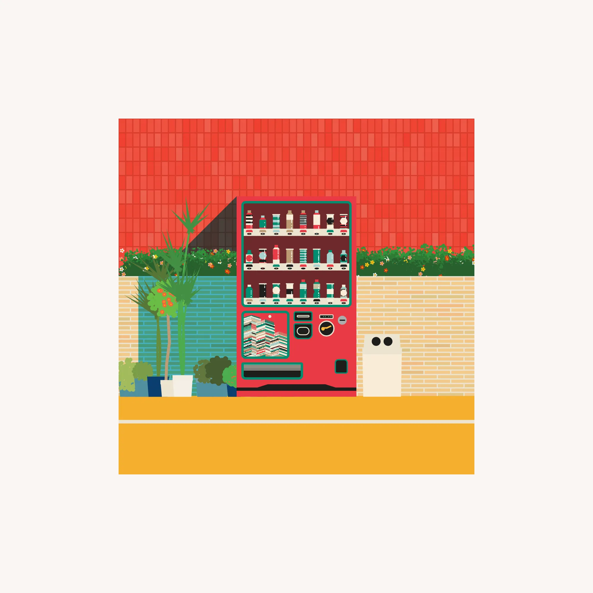 The Art On Ledger Stax is a generative NFT collection featuring algorithms designed by 5 notable digital artists for the Ledger Stax device. | The concept involves generative Japanese-style vending machines with their own range of fully generative products and branding, resembling mini vending machines. When viewed on the marketplace, the NFT showcases the vending machine within a generative urban context, creating a fun connection to the individual device and incentivizing users to explore the full version of the NFT.