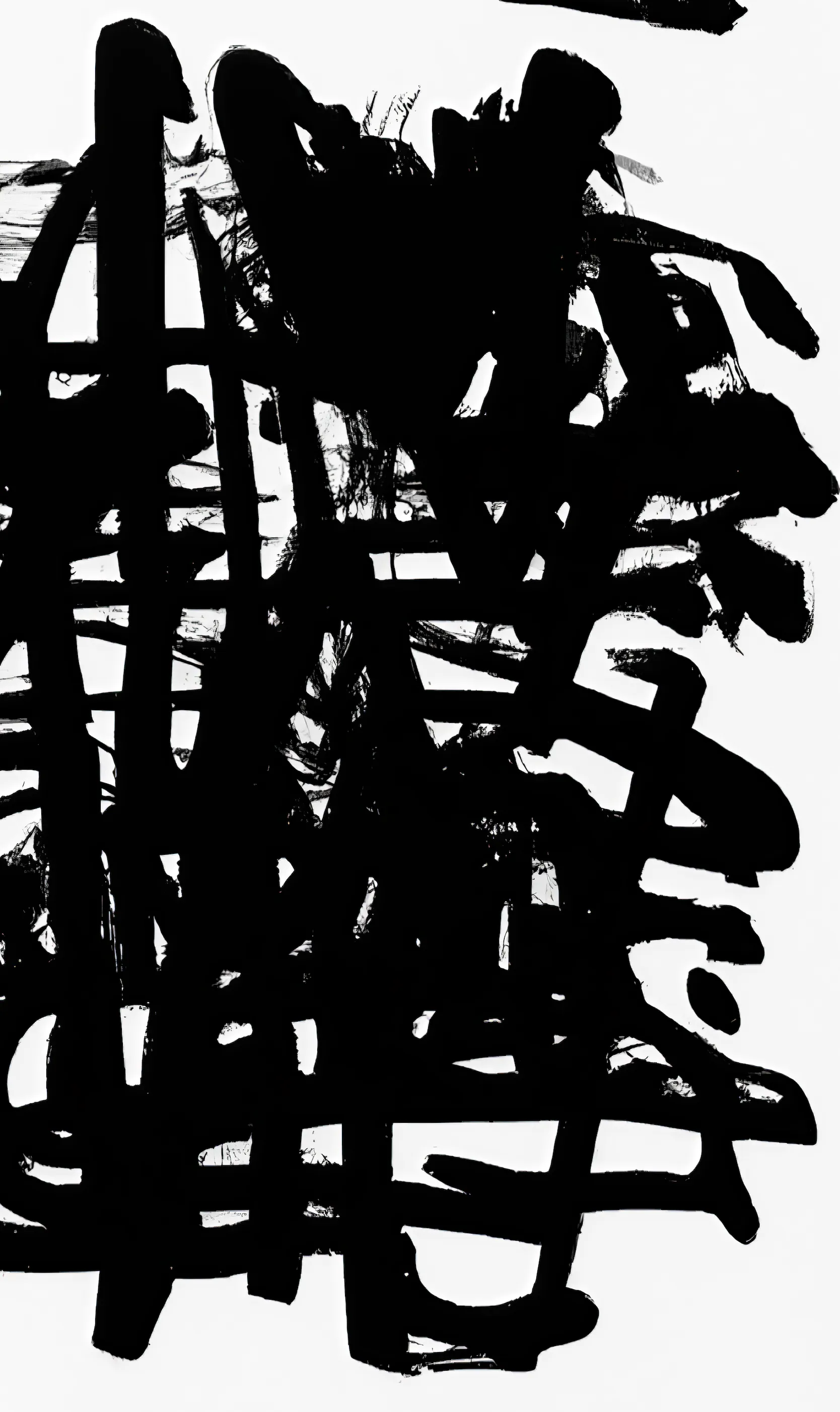 The Art On Ledger Stax is a generative NFT collection featuring algorithms designed by 5 notable digital artists for the Ledger Stax device. | Tongues is a generative AI project that explores asemic text, using symbols without meaning, resembling abstract art. The project trained a GAN on hand-drawn ink asemic calligraphy inspired by various writing systems, celebrating spontaneity and unconventional materials.