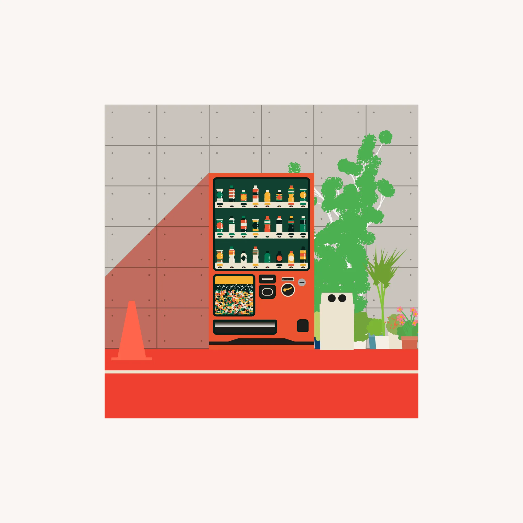 The Art On Ledger Stax is a generative NFT collection featuring algorithms designed by 5 notable digital artists for the Ledger Stax device. | The concept involves generative Japanese-style vending machines with their own range of fully generative products and branding, resembling mini vending machines. When viewed on the marketplace, the NFT showcases the vending machine within a generative urban context, creating a fun connection to the individual device and incentivizing users to explore the full version of the NFT.