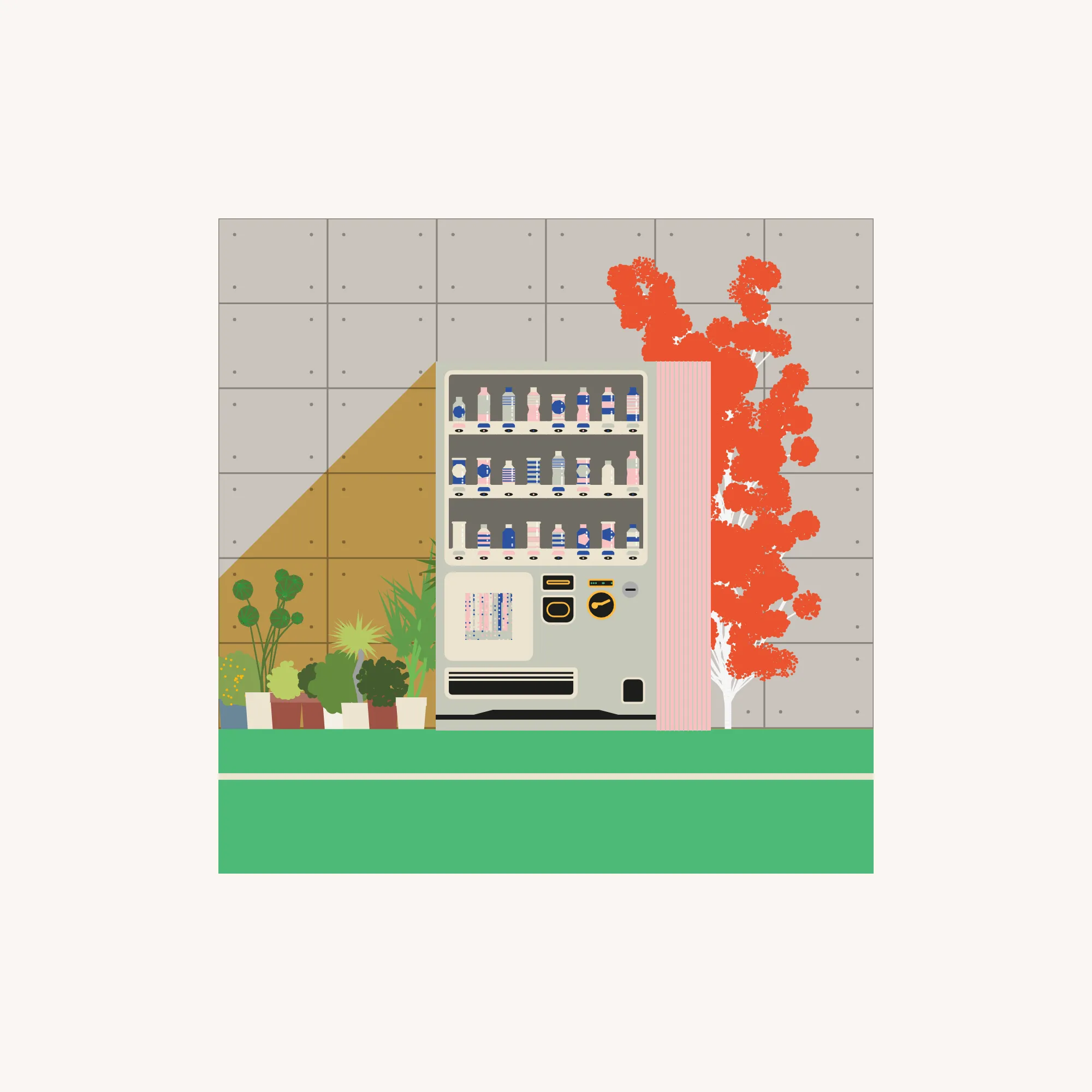 The Art On Ledger Stax is a generative NFT collection featuring algorithms designed by 5 notable digital artists for the Ledger Stax device. | The concept involves generative Japanese-style vending machines with their own range of fully generative products and branding, resembling mini vending machines. When viewed on the marketplace, the NFT showcases the vending machine within a generative urban context, creating a fun connection to the individual device and incentivizing users to explore the full version of the NFT.