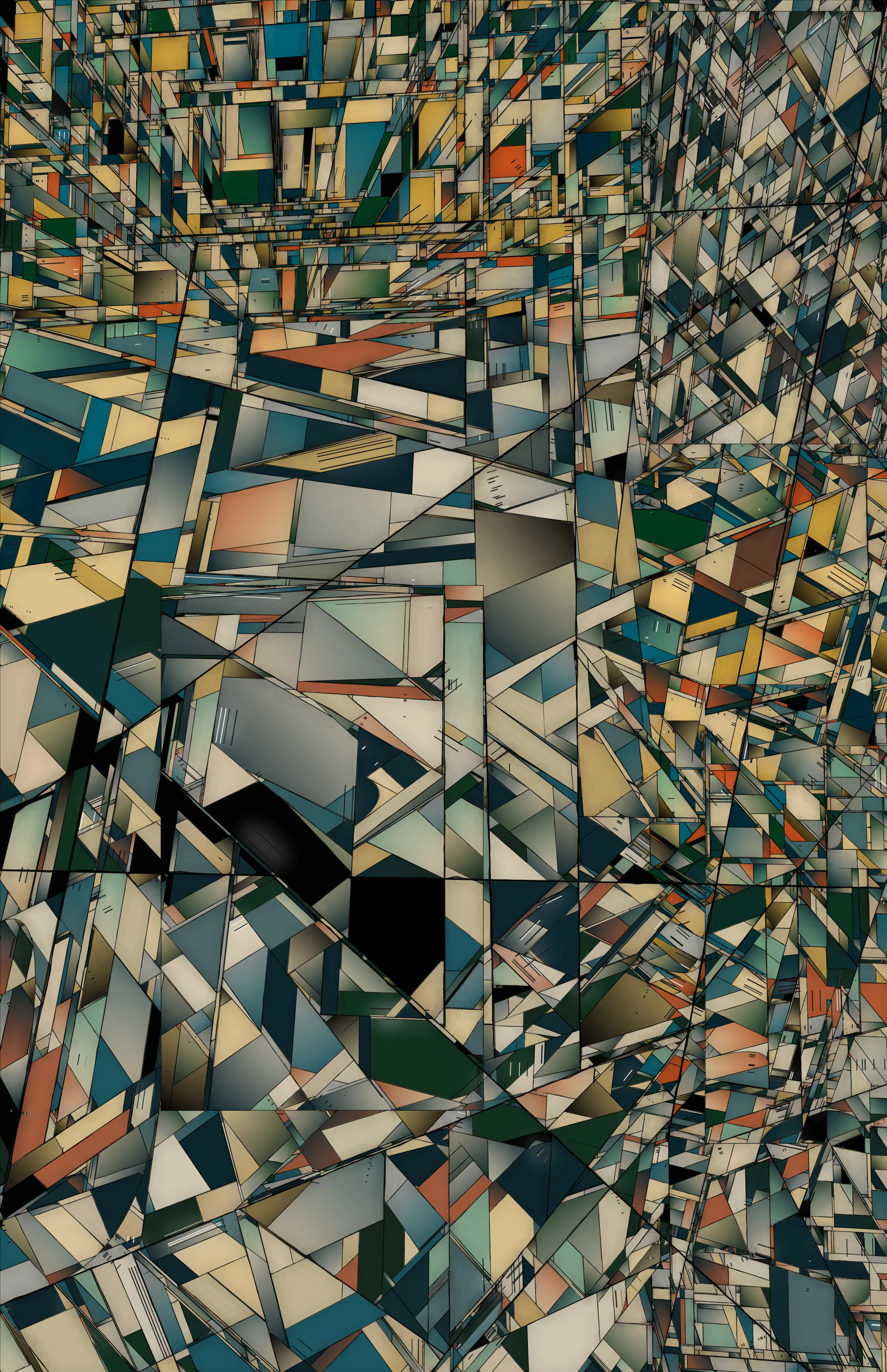 A abstract perspective drawing in many dimensions. Generated with code by Ben Kovach. Series of 6.

0x04df74eb8e0e57a195e58b9ca5b4be11d2258d25ff71494d90f06aaa23aa38e3