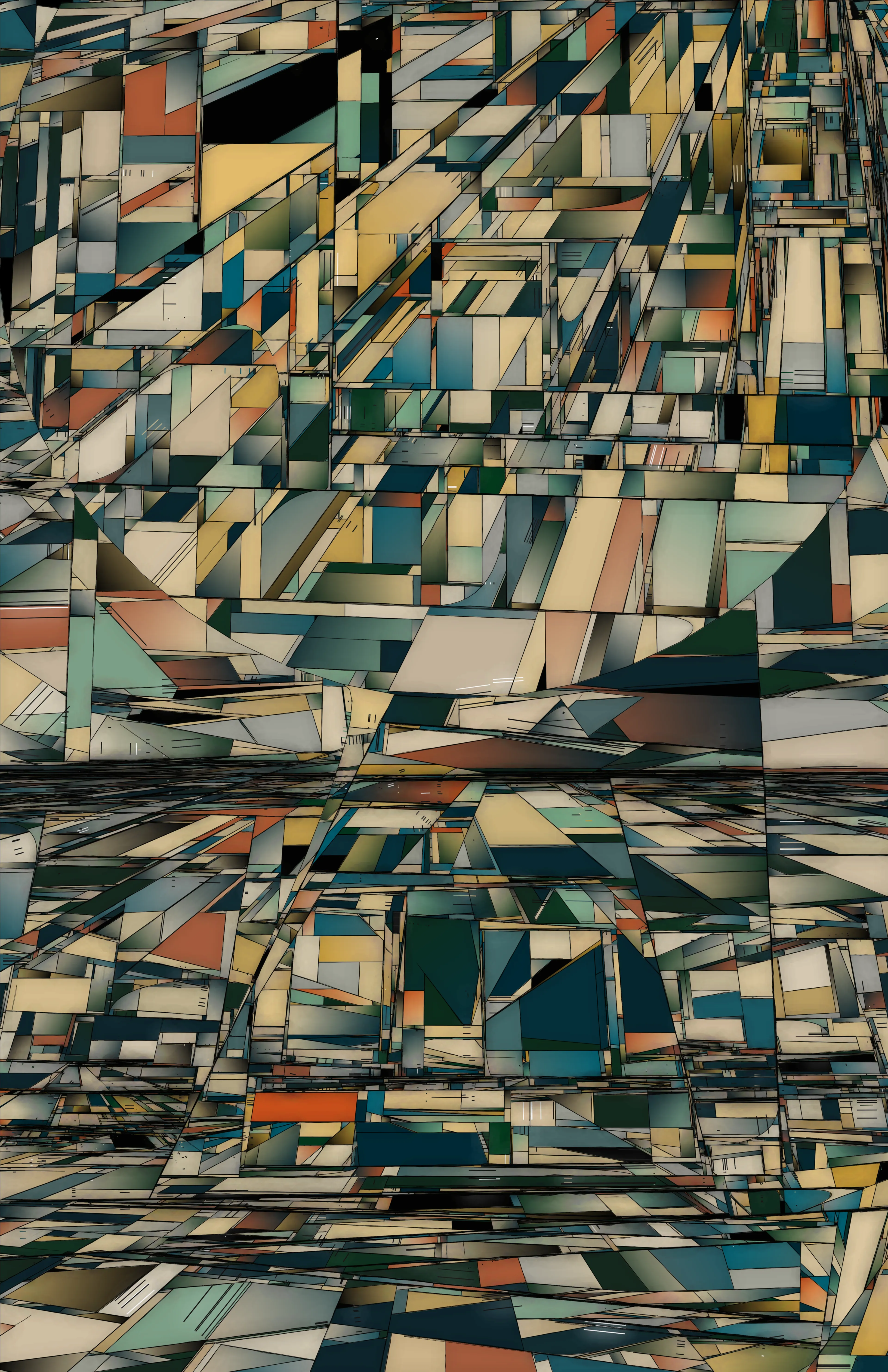 An abstract perspective drawing in many dimensions. Generated with code by Ben Kovach. Series of 6.


0x1790db570d2731538cf4aa487c1fc69d1646f7707f7139544be355676a76dded