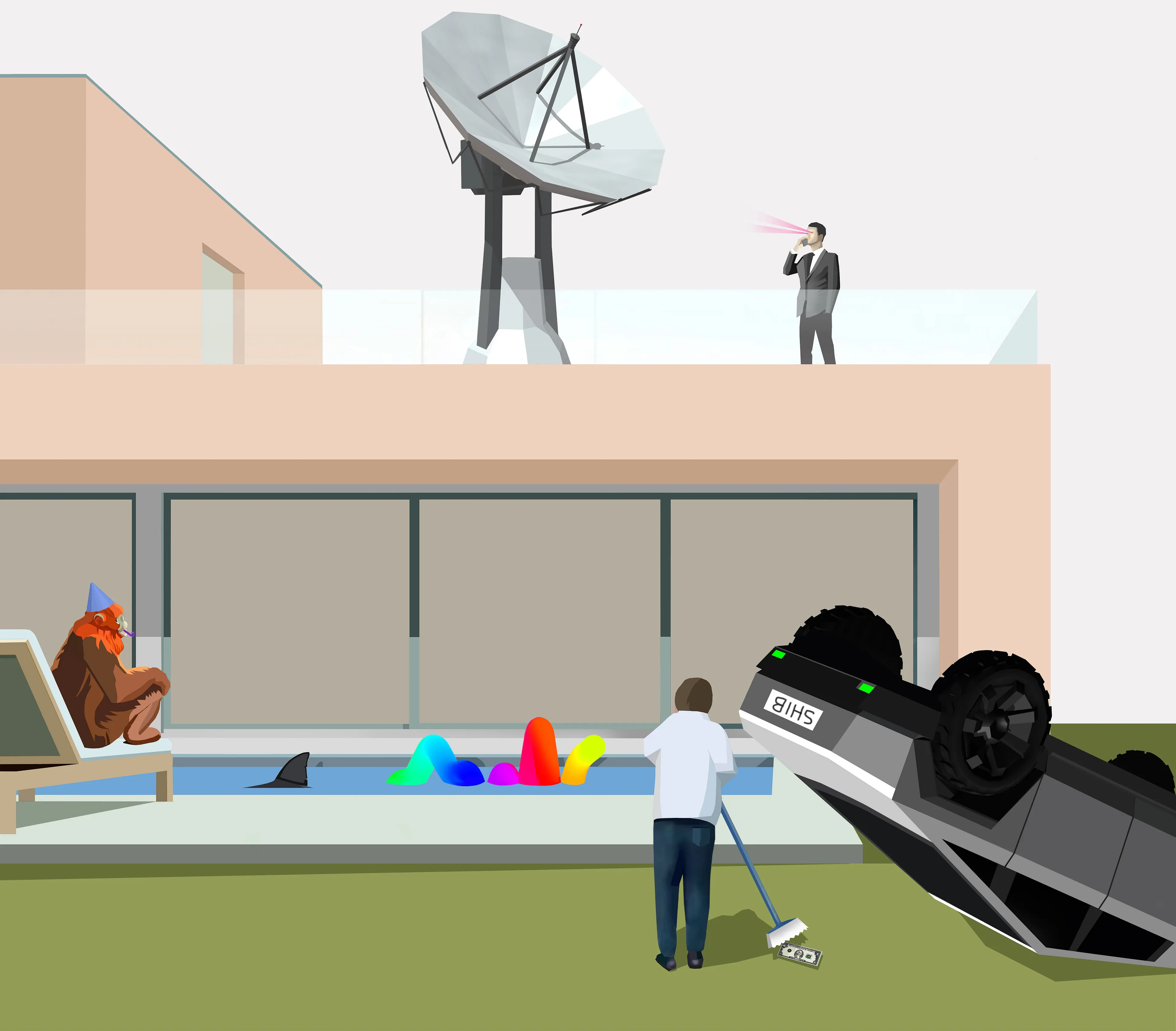 Digital artwork, 1/1
5000 x 4907 Pixel
9 September 2022
" it's a true story"
Info: https://medium.com/@info.marcobonafe