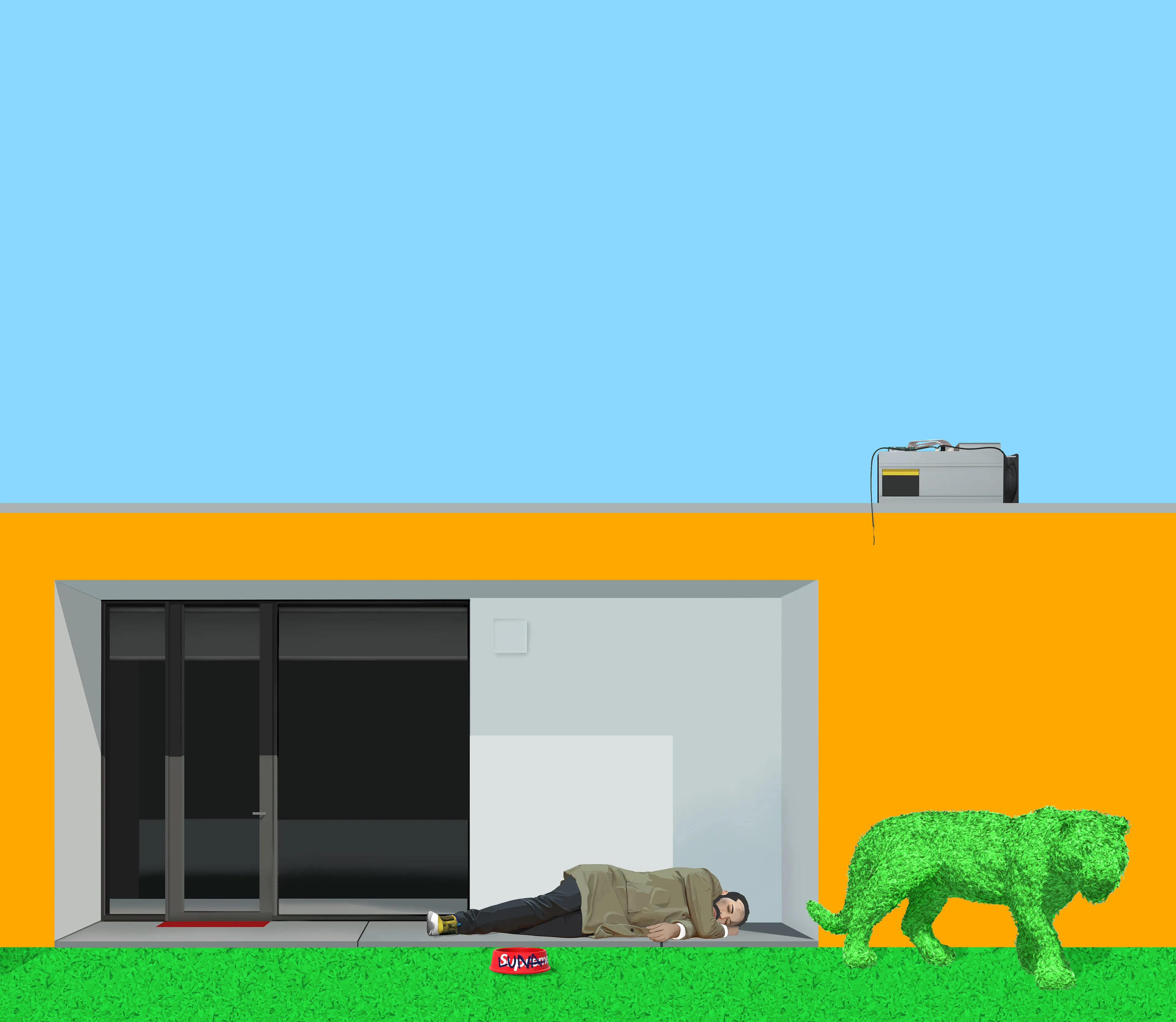 Digital artwork, 1/1
4600 x 3998 Pixel
9 September 2022
" it's a true story"
Info: https://medium.com/@info.marcobonafe
