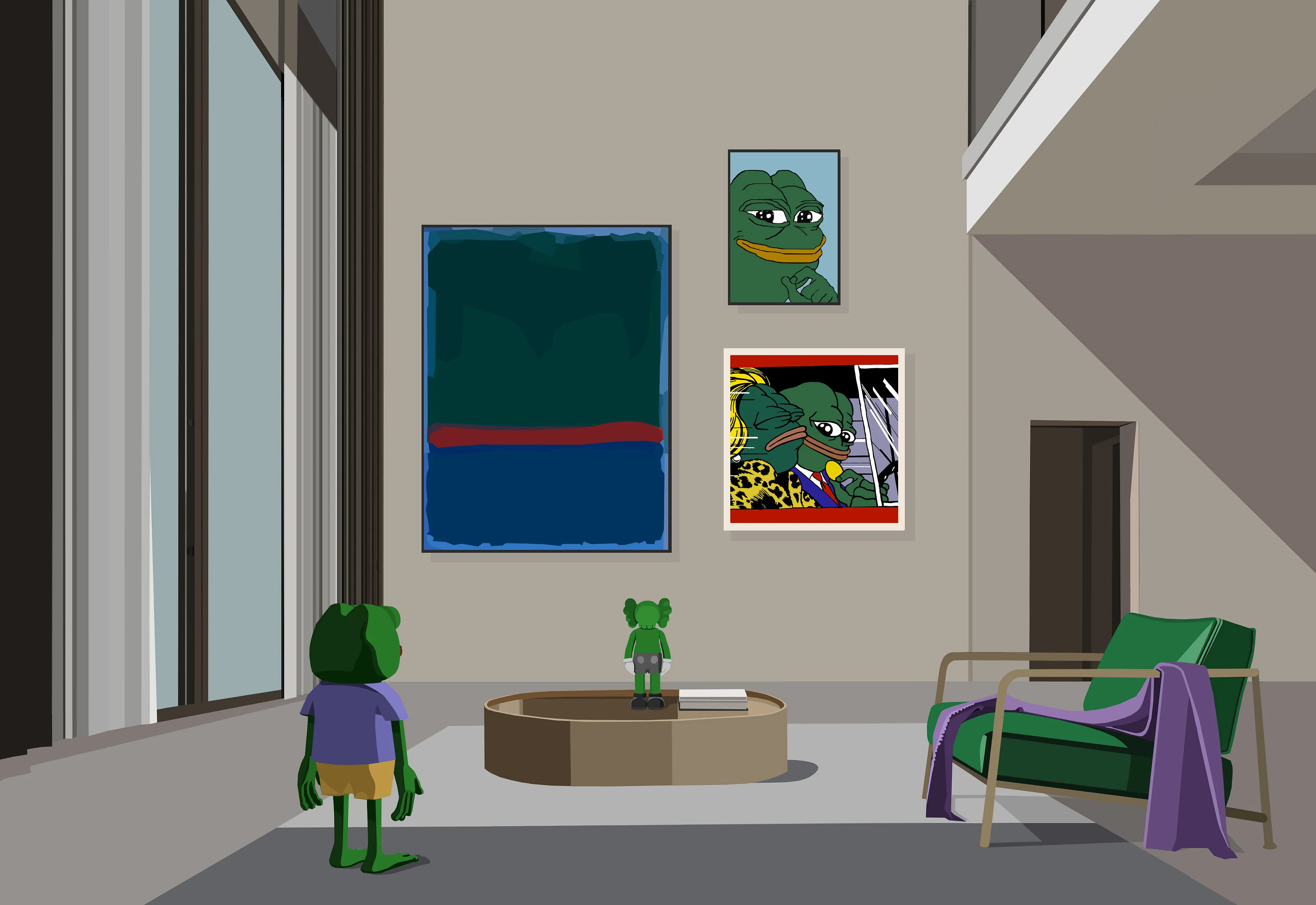 Digital artwork, 1/1
5000 x 3439 Pixel
11 September 2022
" it's a true story"
Info: https://medium.com/@info.marcobonafe