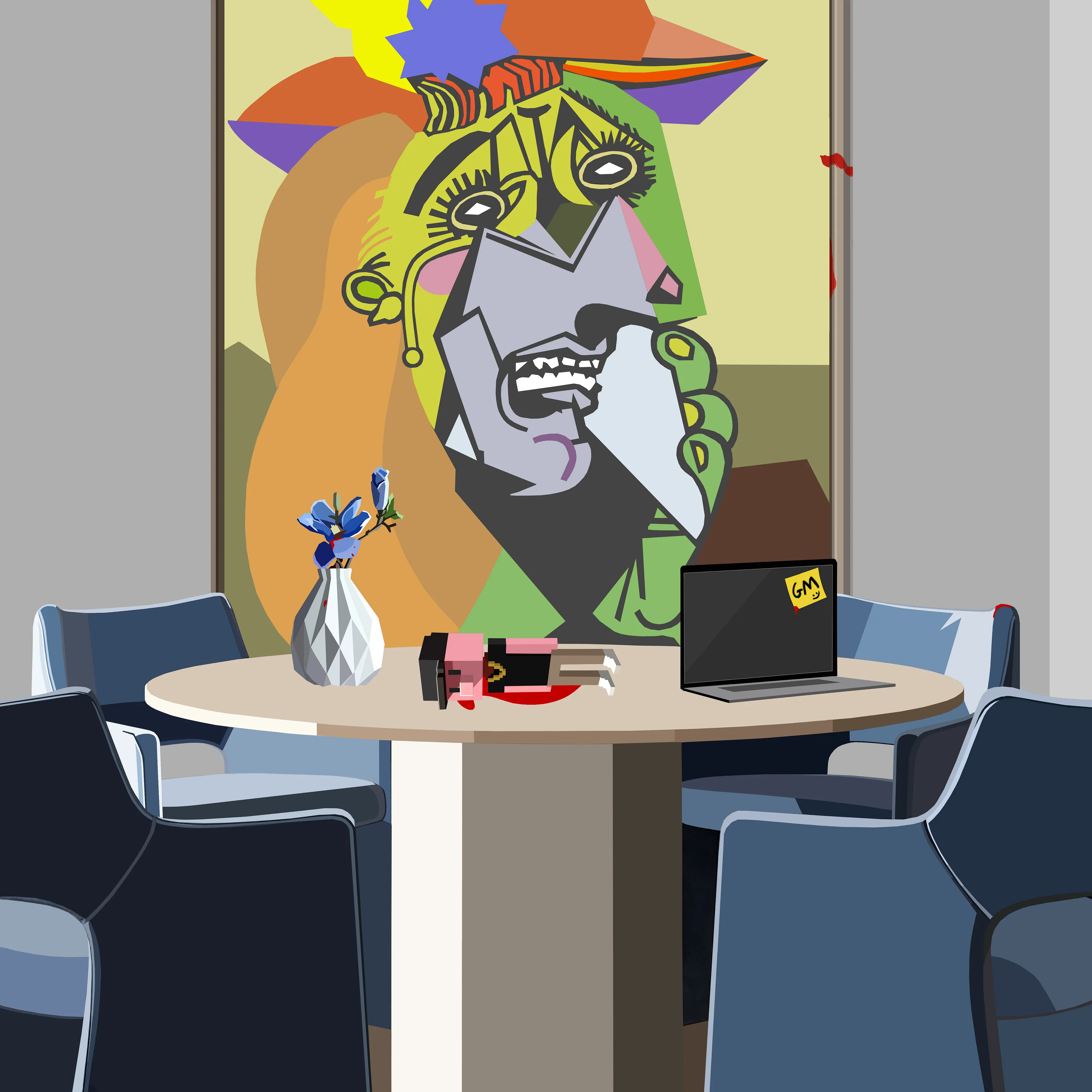 Digital artwork, 1/1
5000 x 5000 Pixel
9 September 2022
" it's a true story"
Info: https://medium.com/@info.marcobonafe