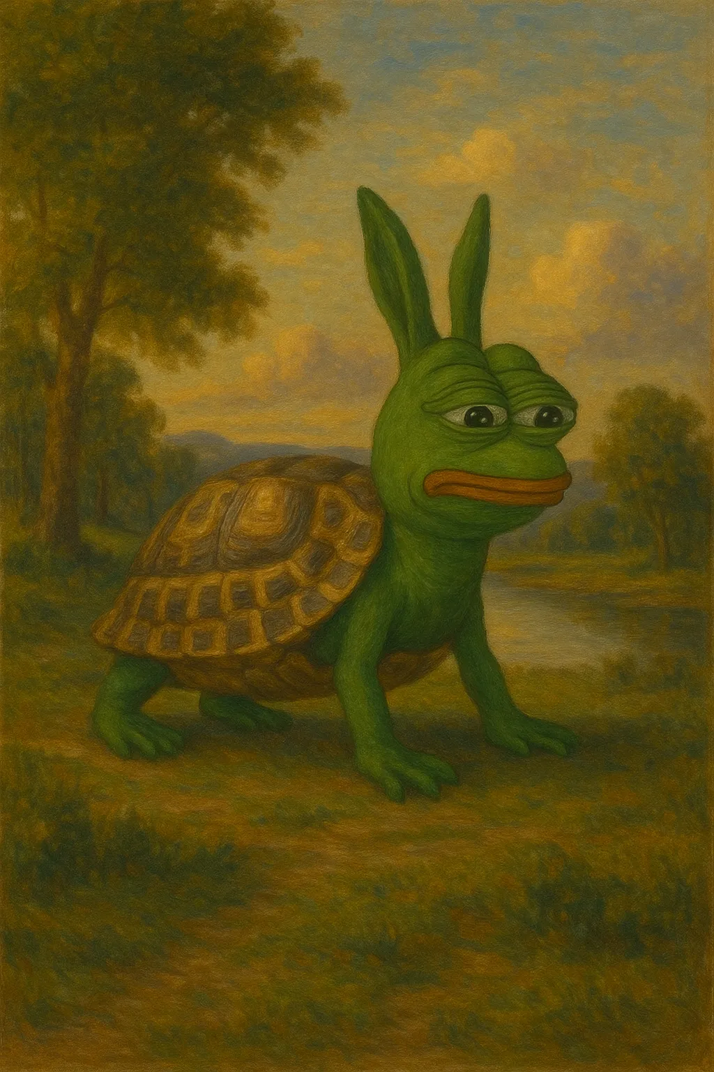 This artwork may or may not be handmade.