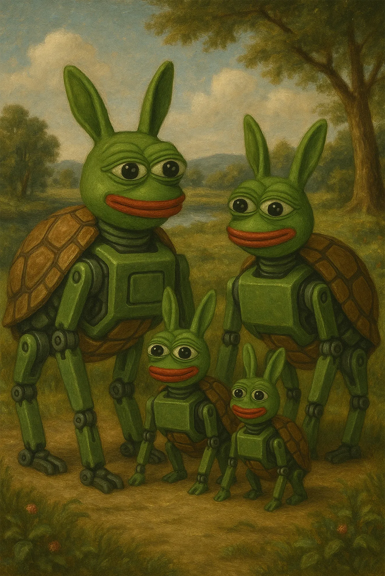This artwork may or may not be handmade.