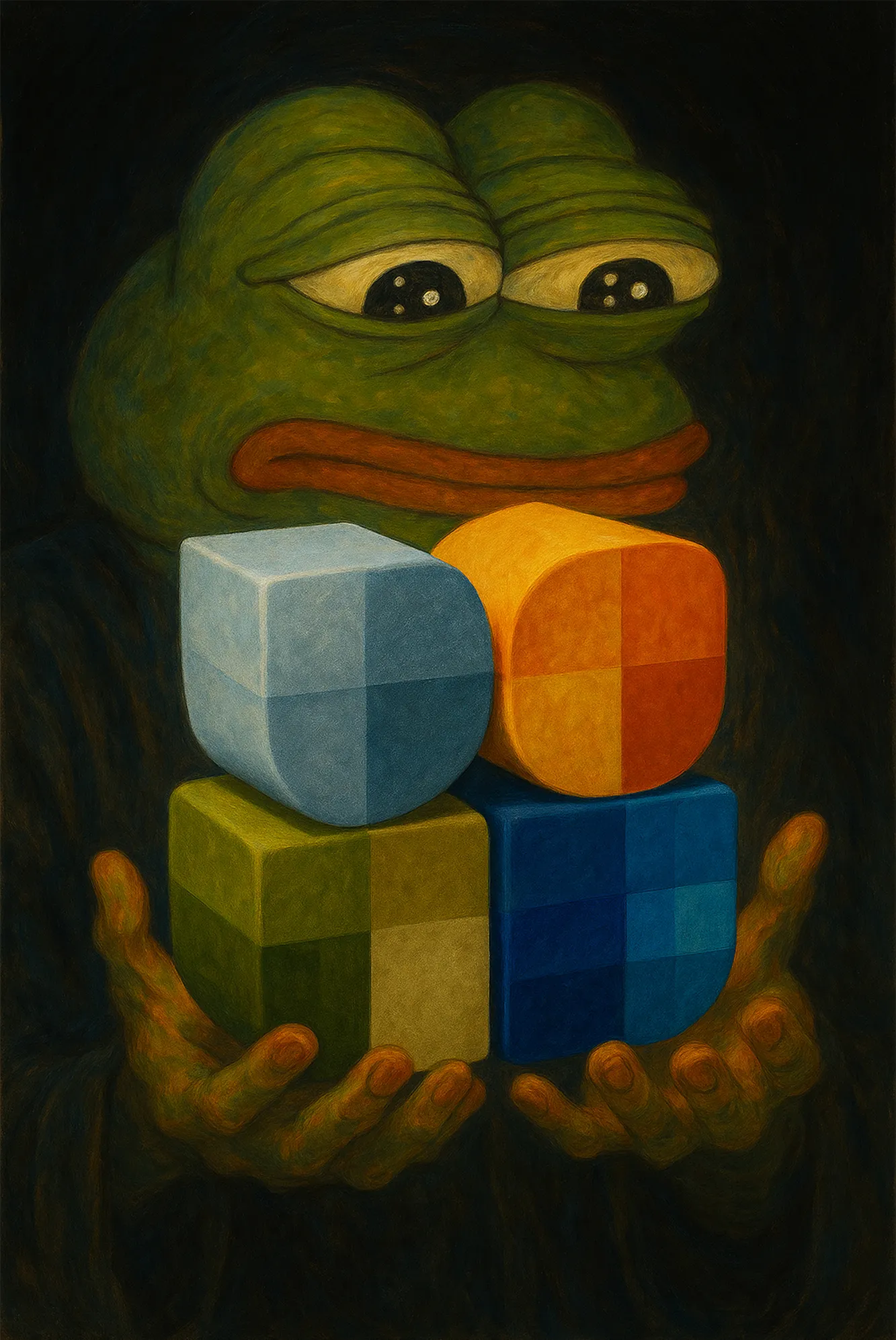 This artwork may or may not be handmade.