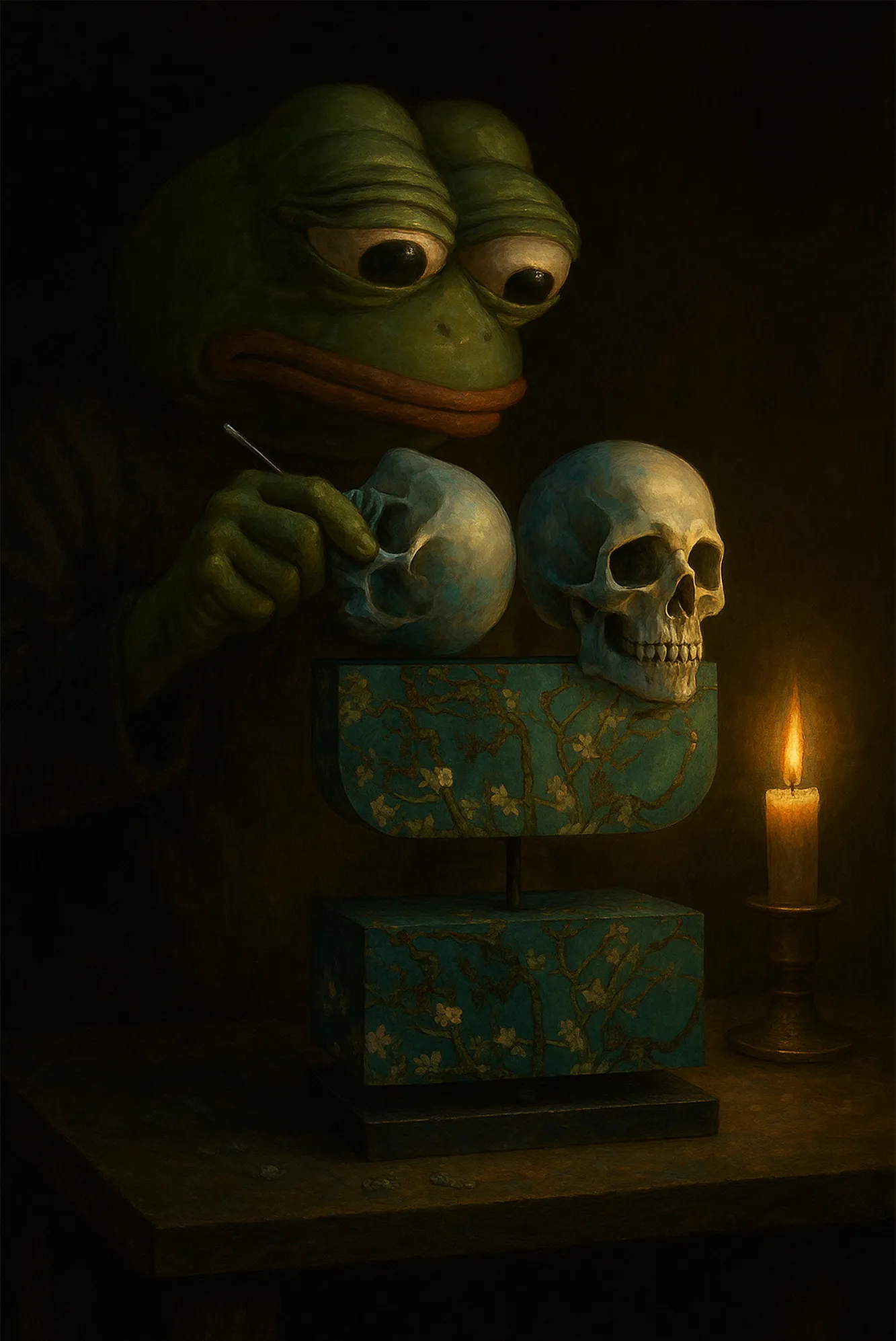 This artwork may or may not be handmade.