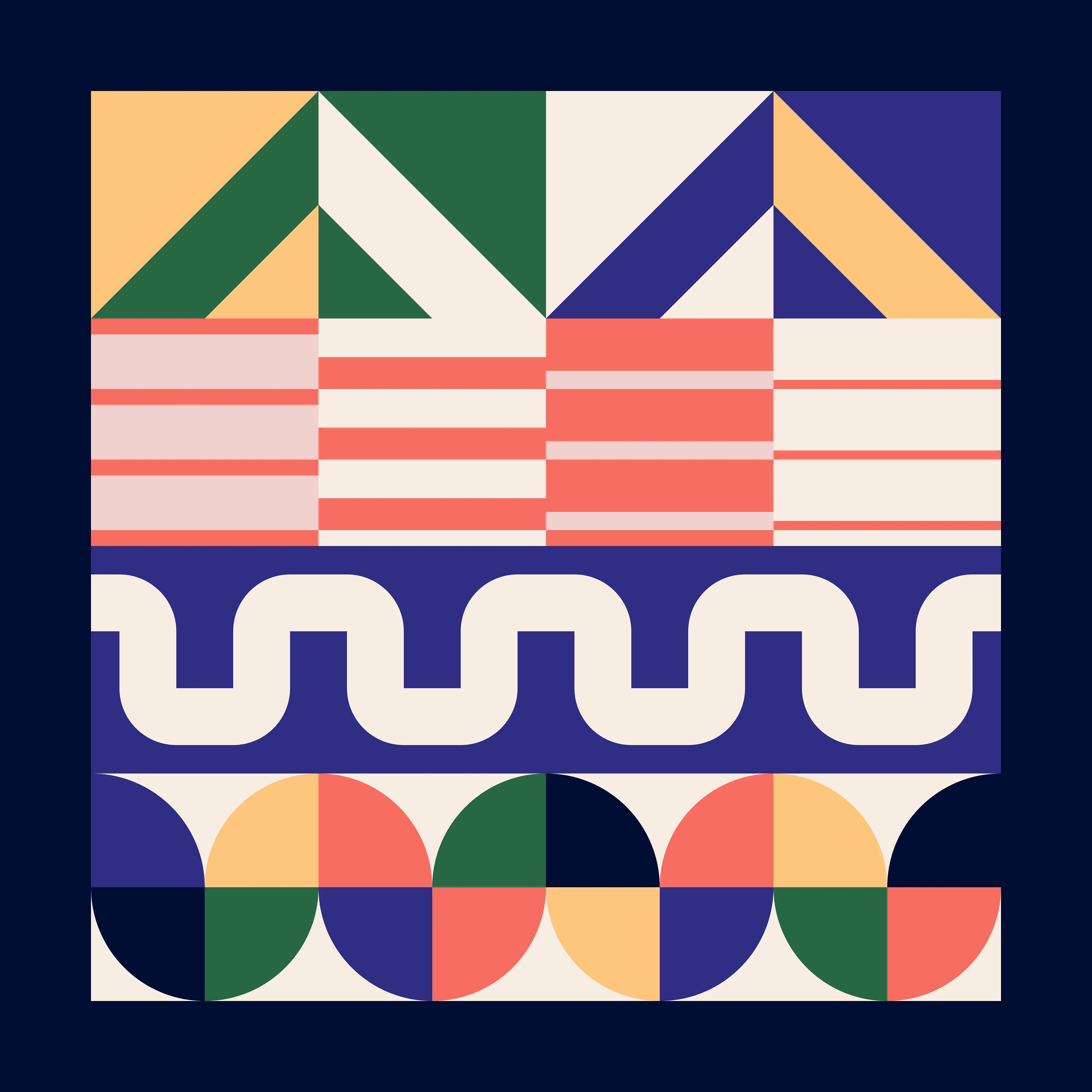 Frequency and amplitude.