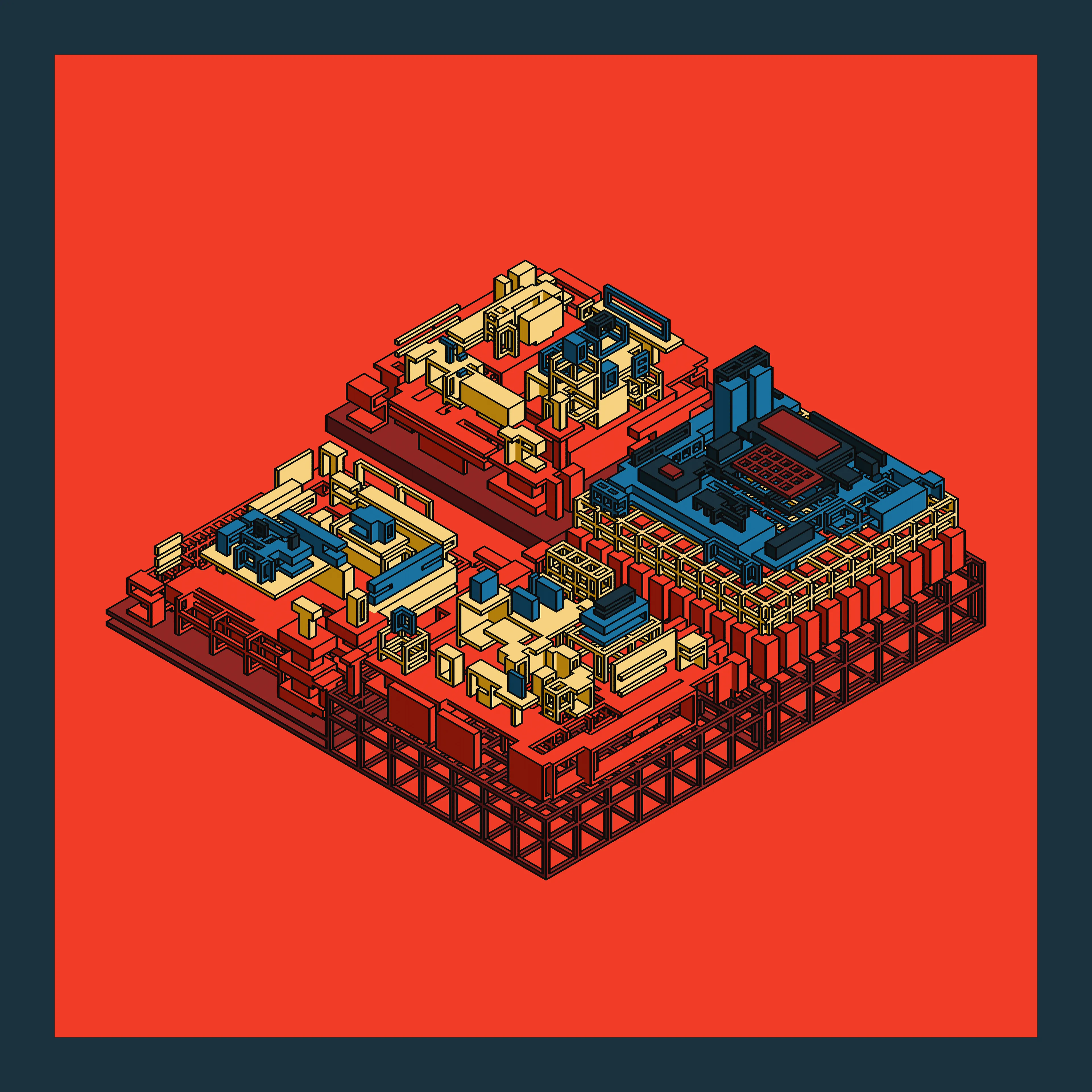 Self-assembling fever dream infrastructure