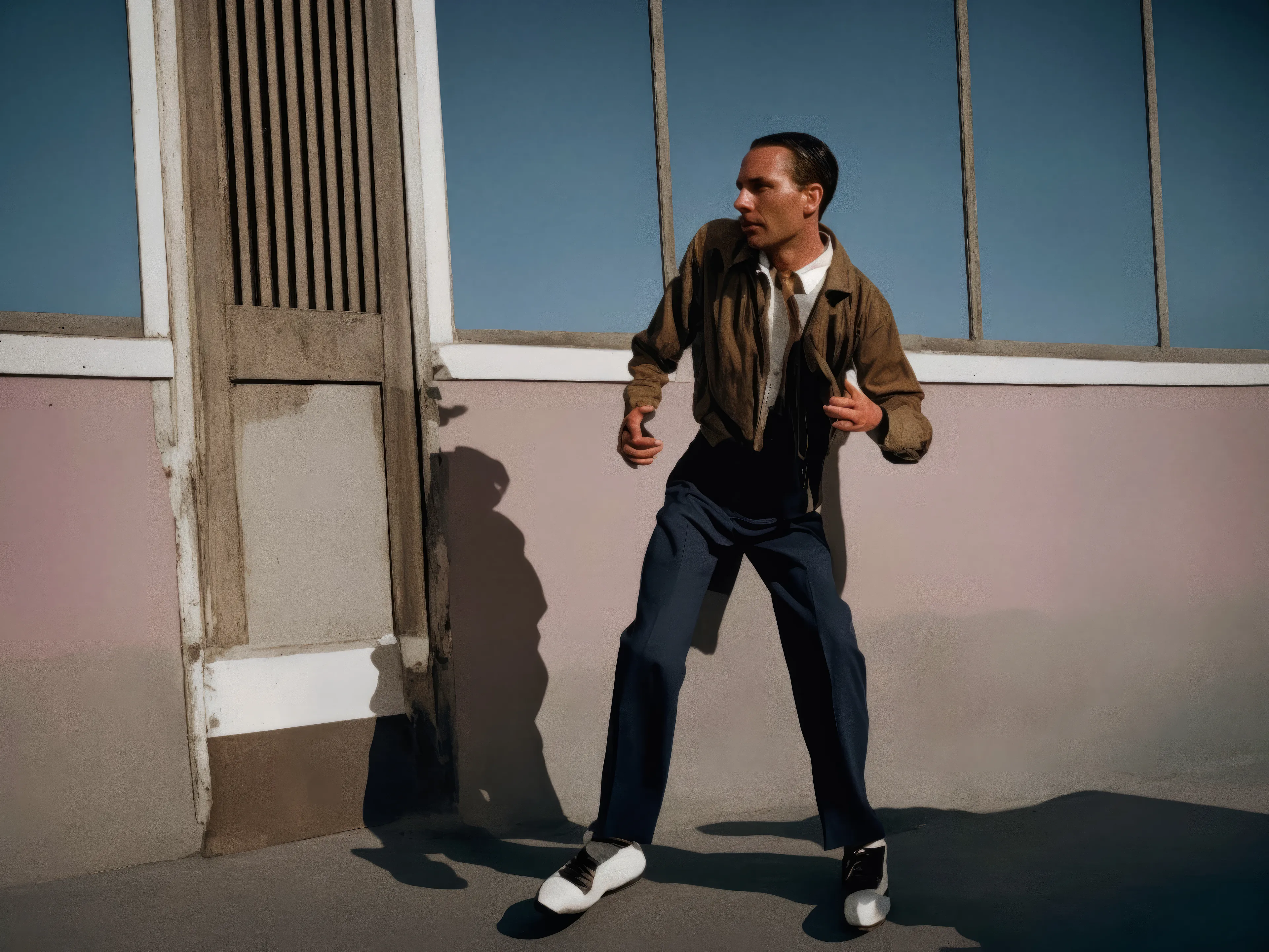 The REWORLD series by Roope Rainisto offers a contemplation of the intricacies of society through the interplay of bodies, identities, groups, events, and designed spaces. Rainisto's use of machine learning systems to generate images marks a turning point in our understanding of visual communication, providing a concentrated essence of visual thinking that reflects our technology-driven era. The world Rainisto creates is both familiar and unsettling, with fine yet flawed details that highlight how our perceptions are molded by visual representations. Through a unique perspective, Rainisto's images present figures and locales that challenge our imagination and venture into an elevated reality.



 Year: 2023

Edition: NFT 1 of 1

Copyright: © 2023 Roope Rainisto. All Rights Reserved.

License: CC BY-NC-ND 4.0