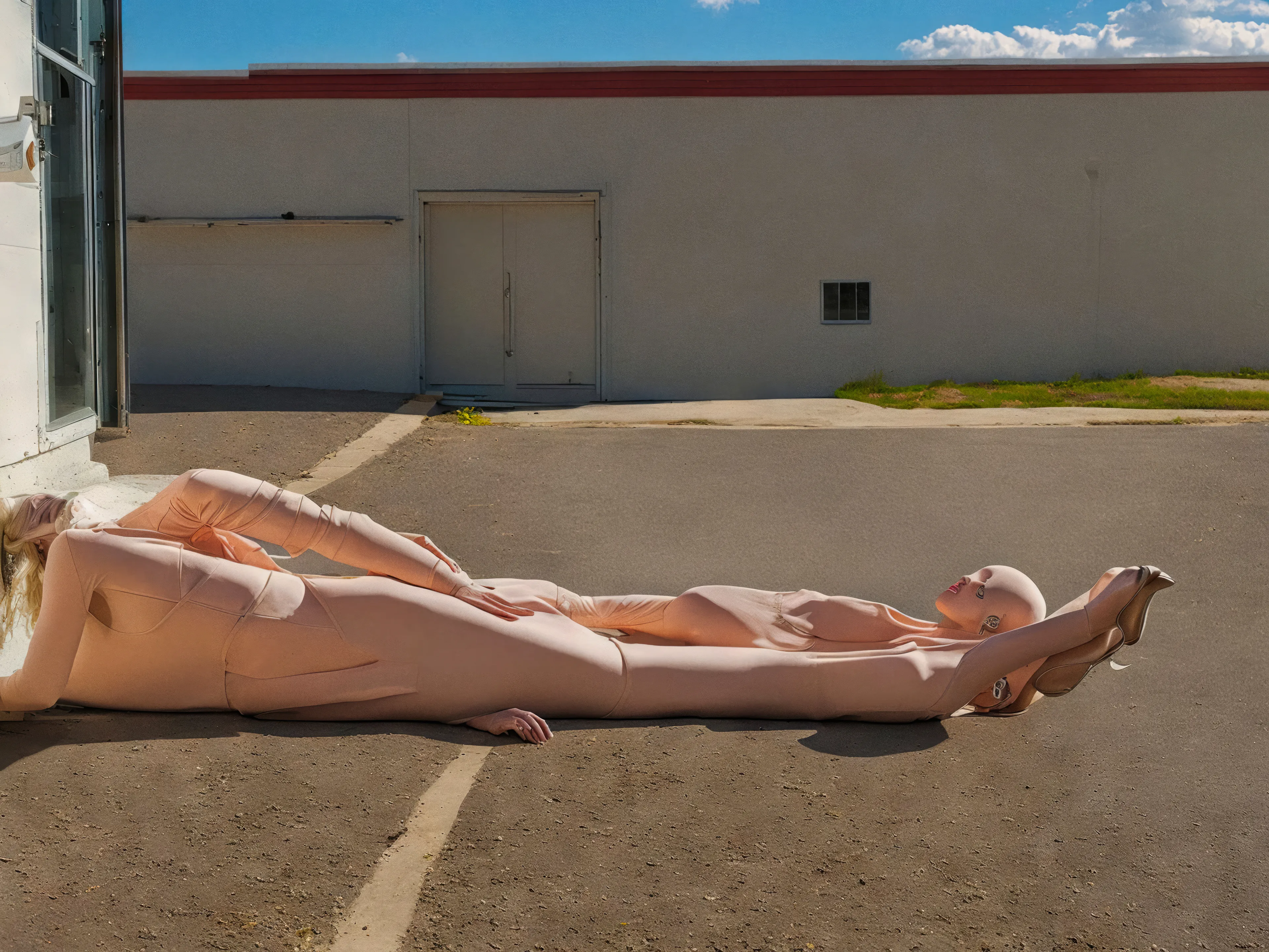 The REWORLD series by Roope Rainisto offers a contemplation of the intricacies of society through the interplay of bodies, identities, groups, events, and designed spaces. Rainisto's use of machine learning systems to generate images marks a turning point in our understanding of visual communication, providing a concentrated essence of visual thinking that reflects our technology-driven era. The world Rainisto creates is both familiar and unsettling, with fine yet flawed details that highlight how our perceptions are molded by visual representations. Through a unique perspective, Rainisto's images present figures and locales that challenge our imagination and venture into an elevated reality.



 Year: 2023

Edition: NFT 1 of 1

Copyright: © 2023 Roope Rainisto. All Rights Reserved.

License: CC BY-NC-ND 4.0