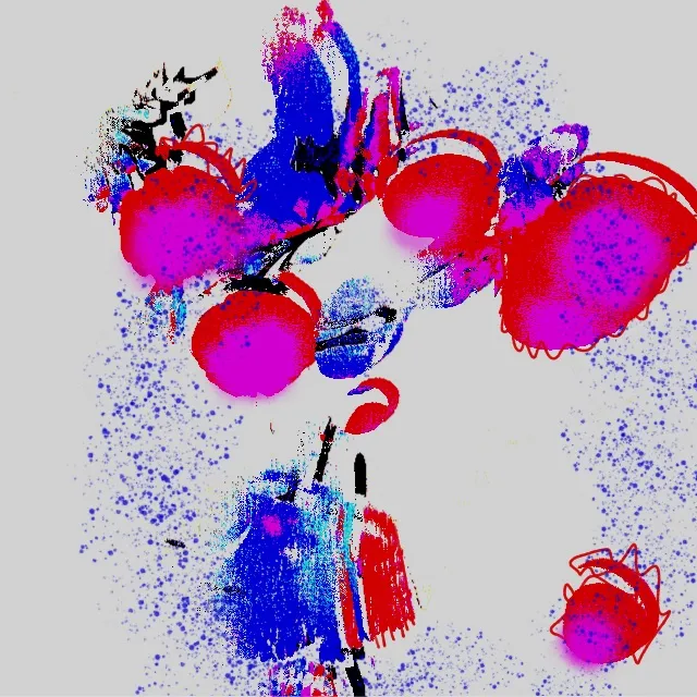 V3  
“Punk Gradient” started with still images which are specifically generated from gradient colors. This series includes visual narratives from different periods of punk culture and alternative production of vision. When the forms are integrated with design, “Punk Gradient” has its language of color. As a reminder of the proponents of De Stijl in a new age version, it advocates pure abstraction and completeness by a reduction of the essentials of form and color. Visual compositions of new “Punk Gradient” are simplified with visual compositions which is the vertical, horizontal, and destructive side of using specific aesthetic colors of Punk's primary colors.

V1 on screensaver.world  
V2 on opensea