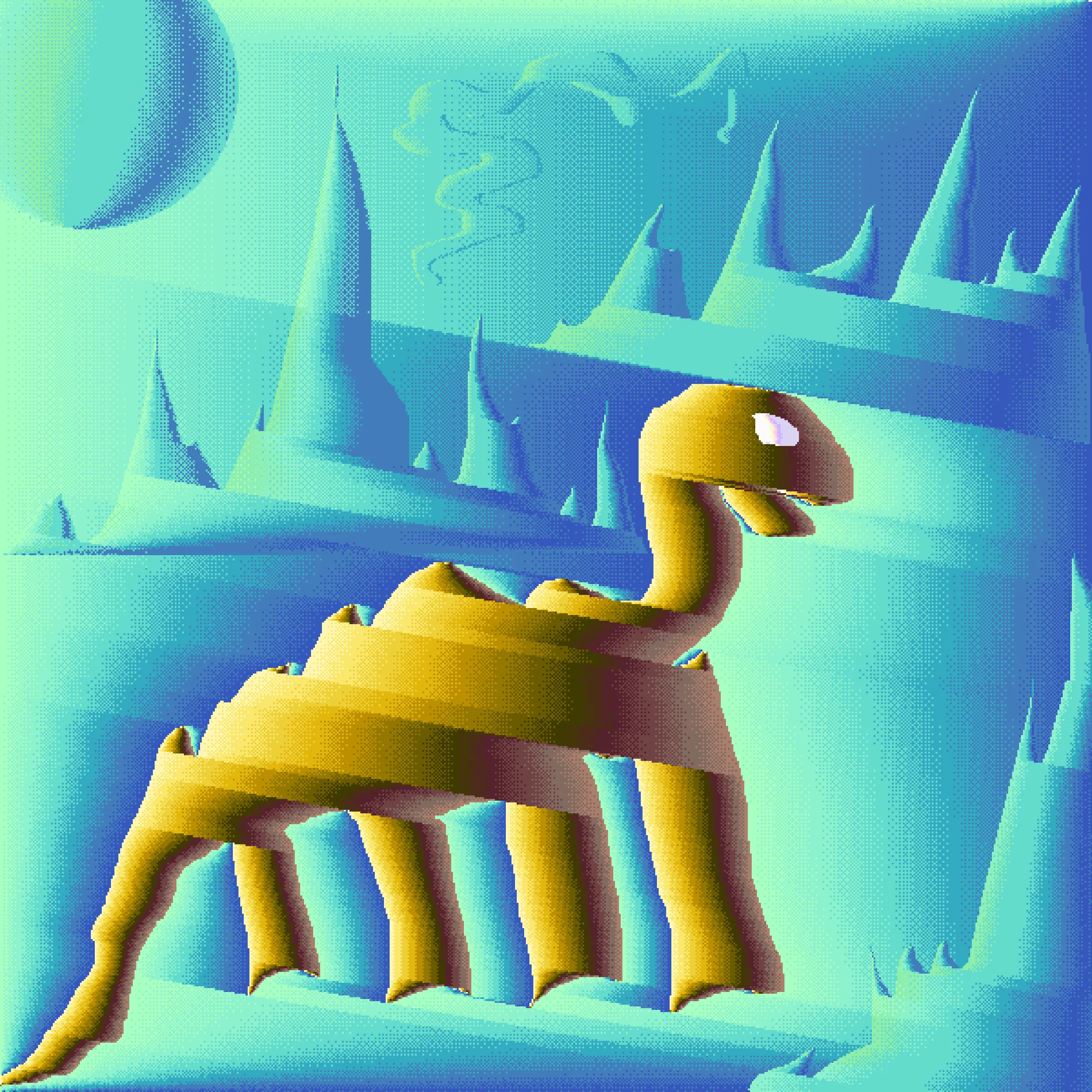 Land Before Time
or
Time Before Land?

2022
CryptoDino º I
Juanna Pedro