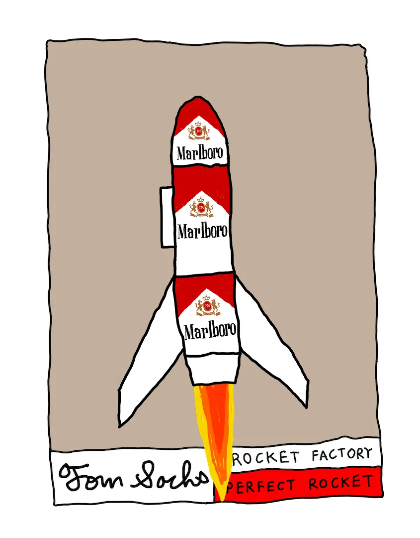 Tom Sachs Rocket Factory is a trans-dimensional manufacturing plant. Our Rocket Factory uses NFTs to build new NFTs. The Genesis NFT Collection from Tom Sachs