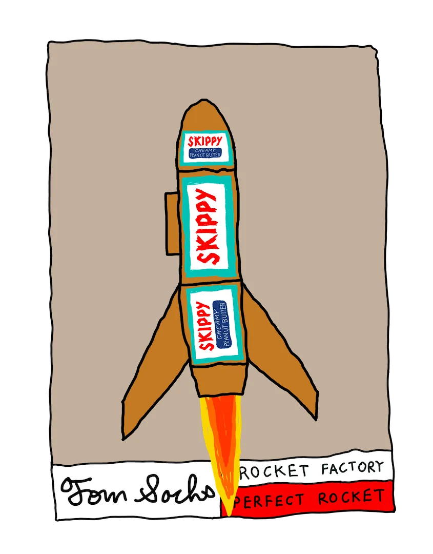 Tom Sachs Rocket Factory is a trans-dimensional manufacturing plant. Our Rocket Factory uses NFTs to build new NFTs. The Genesis NFT Collection from Tom Sachs